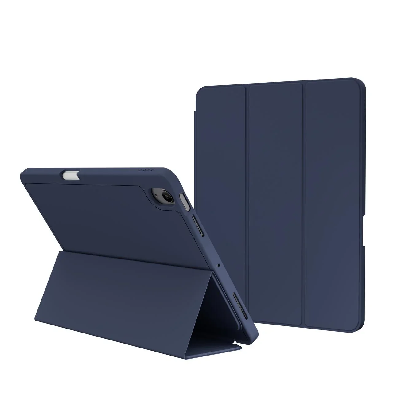 Husa de protectie NOA Rollcase pentru iPad Air 11" M2, cu suport pentru stilou, Albastru - Image 4