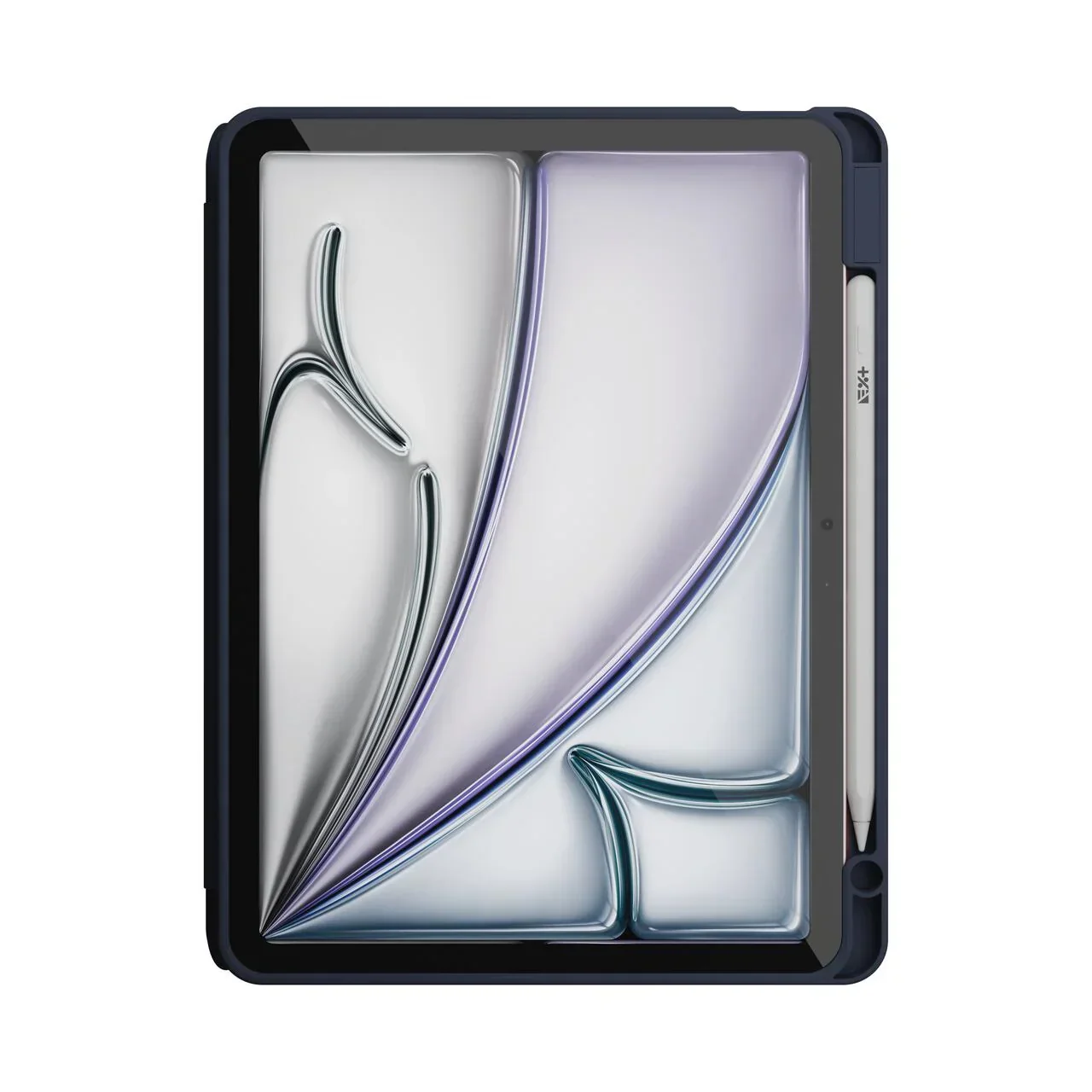 Husa de protectie NOA Rollcase pentru iPad Air 11" M2, cu suport pentru stilou, Albastru - Image 7