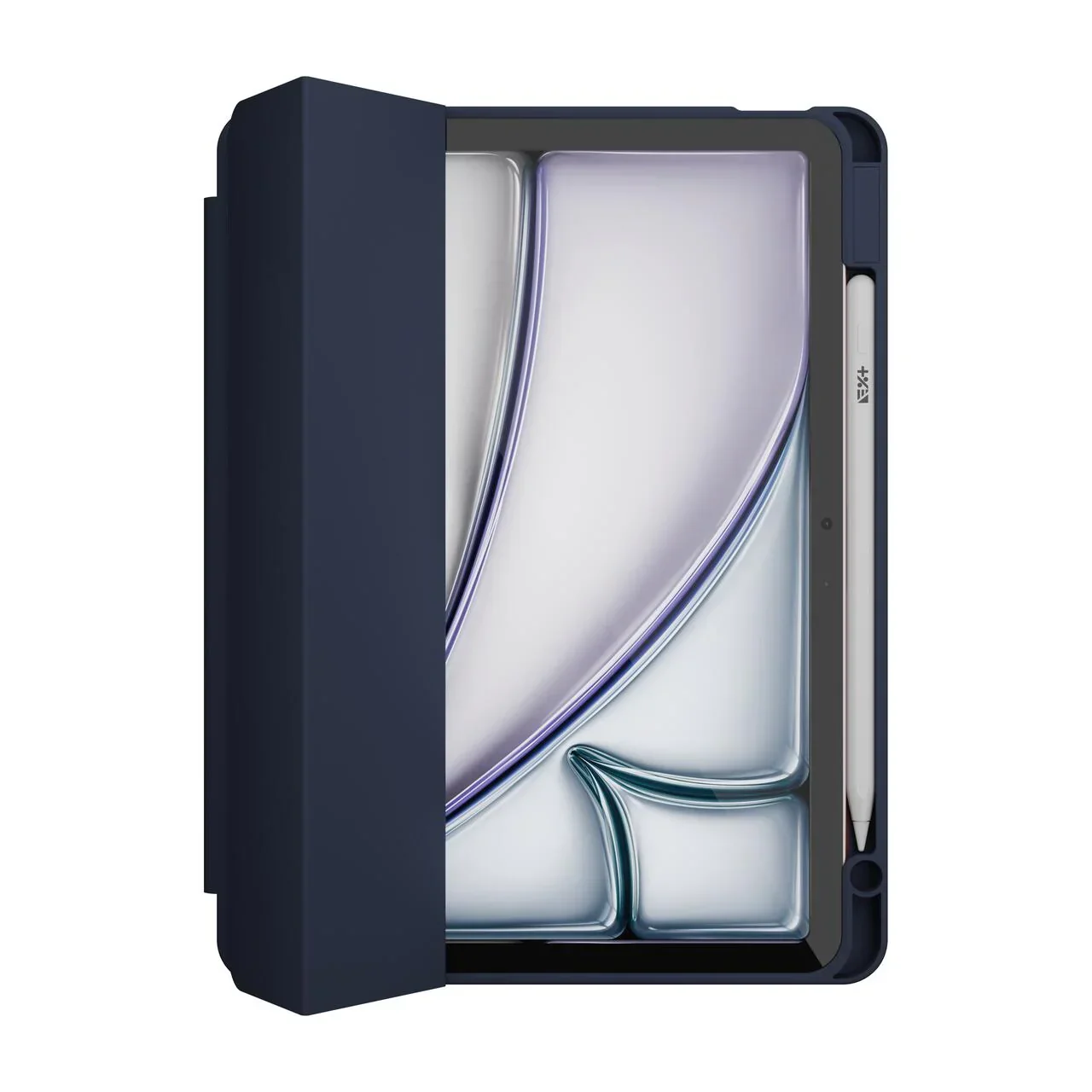 Husa de protectie NOA Rollcase pentru iPad Air 11" M2, cu suport pentru stilou, Albastru - Image 8