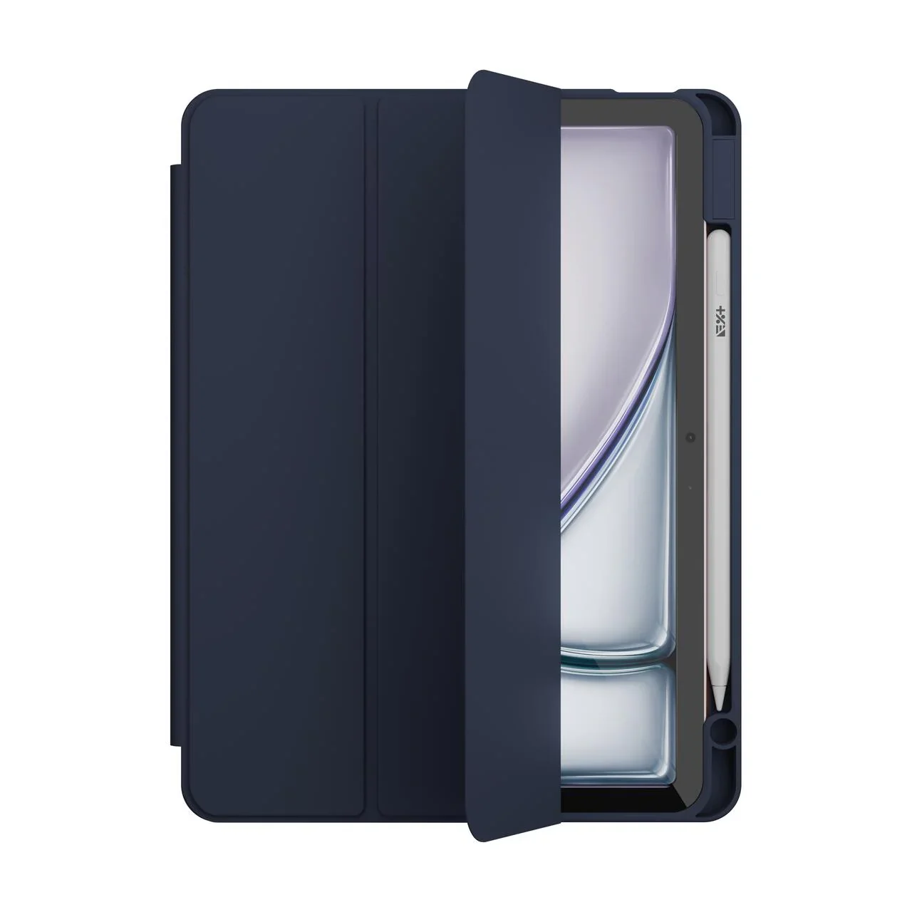 Husa de protectie NOA Rollcase pentru iPad Air 11" M2, cu suport pentru stilou, Albastru - Image 9