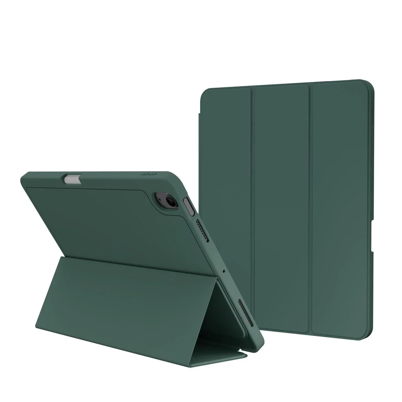 Husa de protectie NOA Rollcase pentru iPad Air 11" M2, cu suport pentru stilou, Verde - Image 9