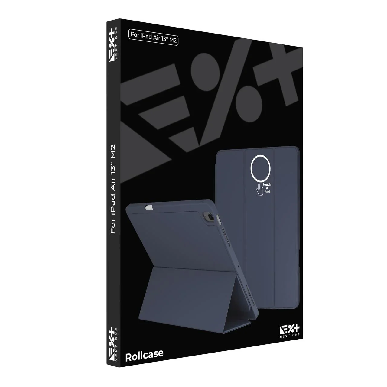 Husa de protectie NOA Rollcase pentru iPad Air 13" M2, cu suport pentru stilou, Albastru - Image 3