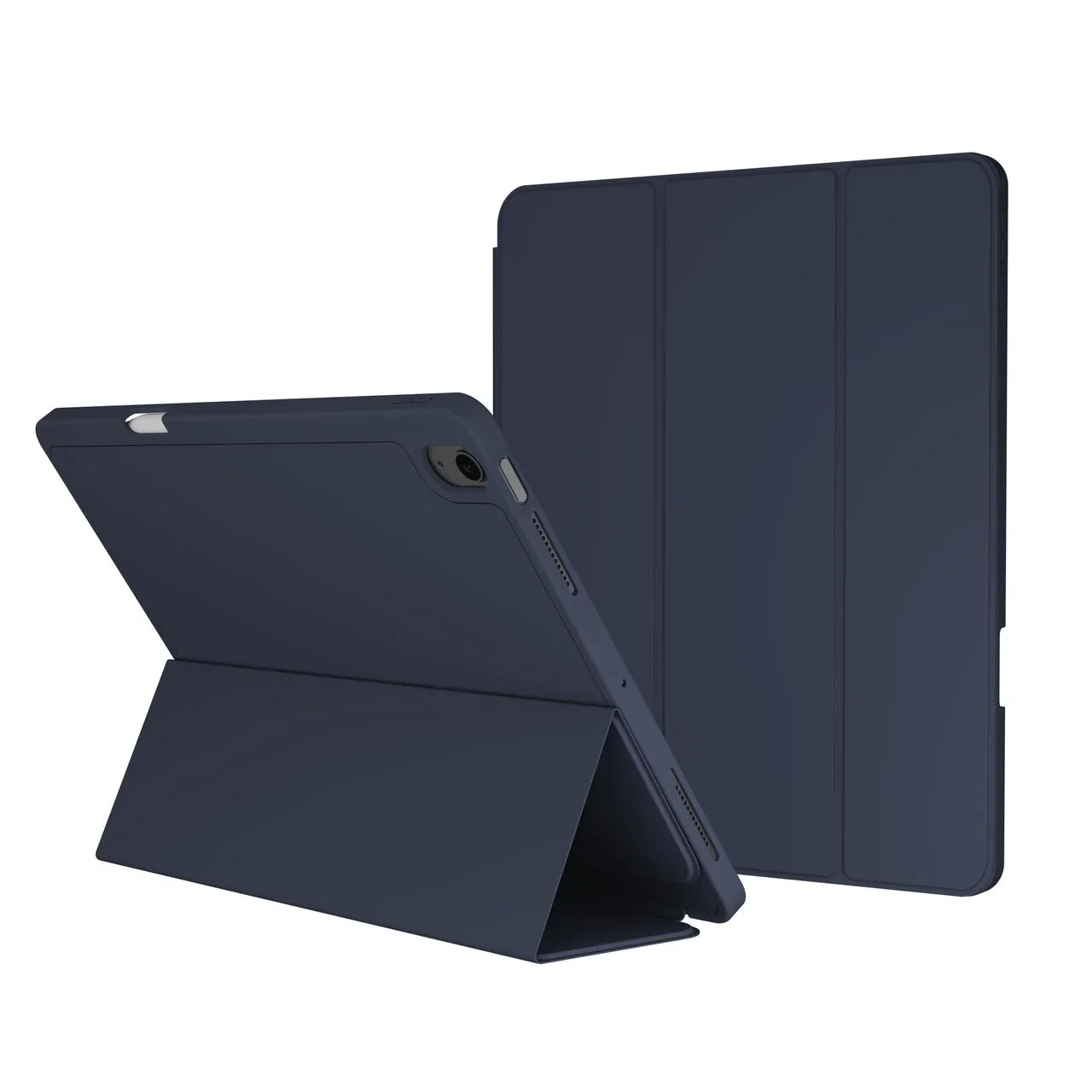 Husa de protectie NOA Rollcase pentru iPad Air 13" M2, cu suport pentru stilou, Albastru - Image 4