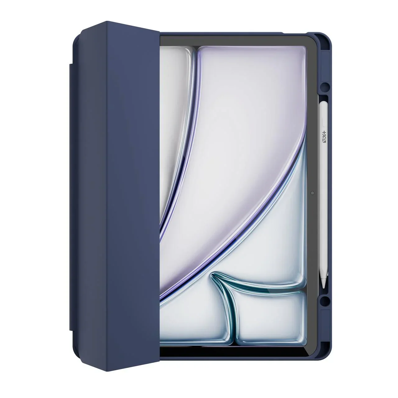 Husa de protectie NOA Rollcase pentru iPad Air 13" M2, cu suport pentru stilou, Albastru - Image 8