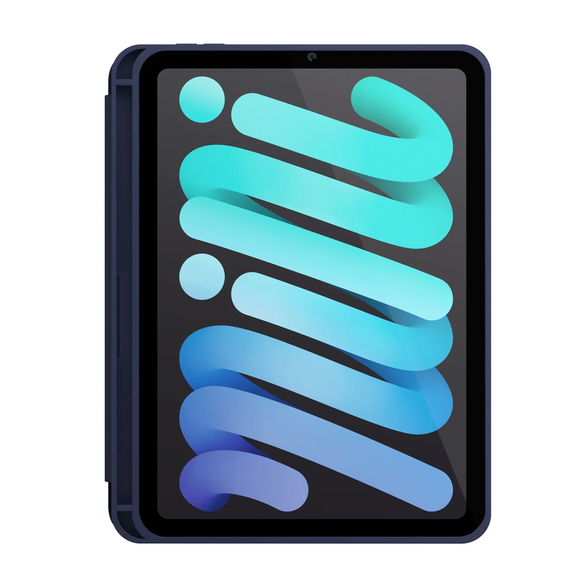 Husa de protectie NOA Rollcase pentru iPad Mini 6, Albastru - Image 4