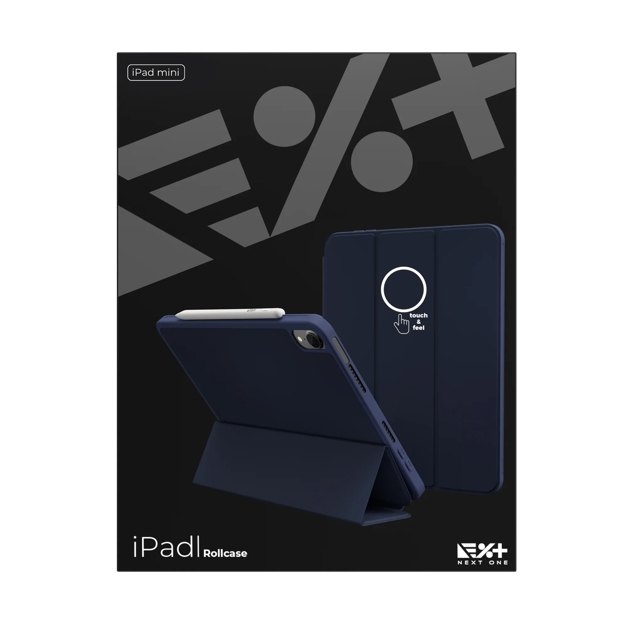 Husa de protectie NOA Rollcase pentru iPad Mini 6, Albastru - Image 8