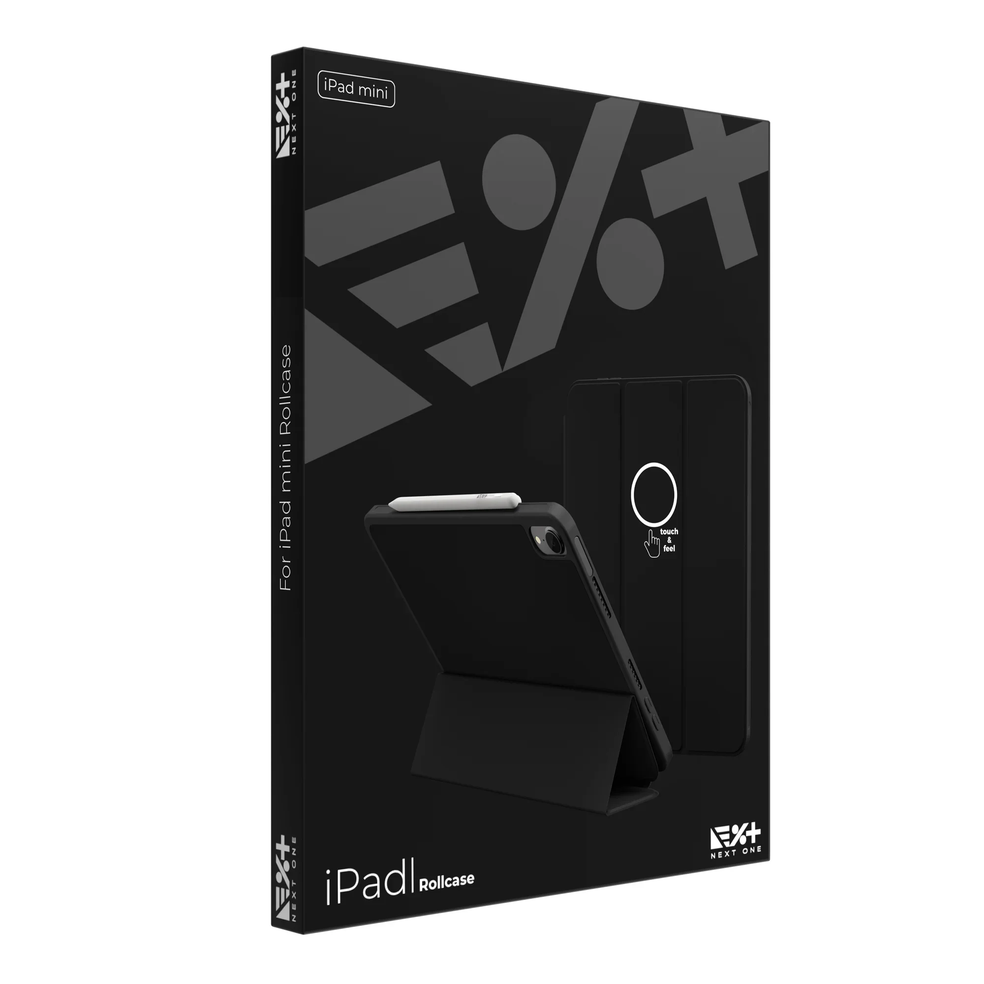 Husa de protectie NOA Rollcase pentru iPad Mini 6, Negru - Image 10