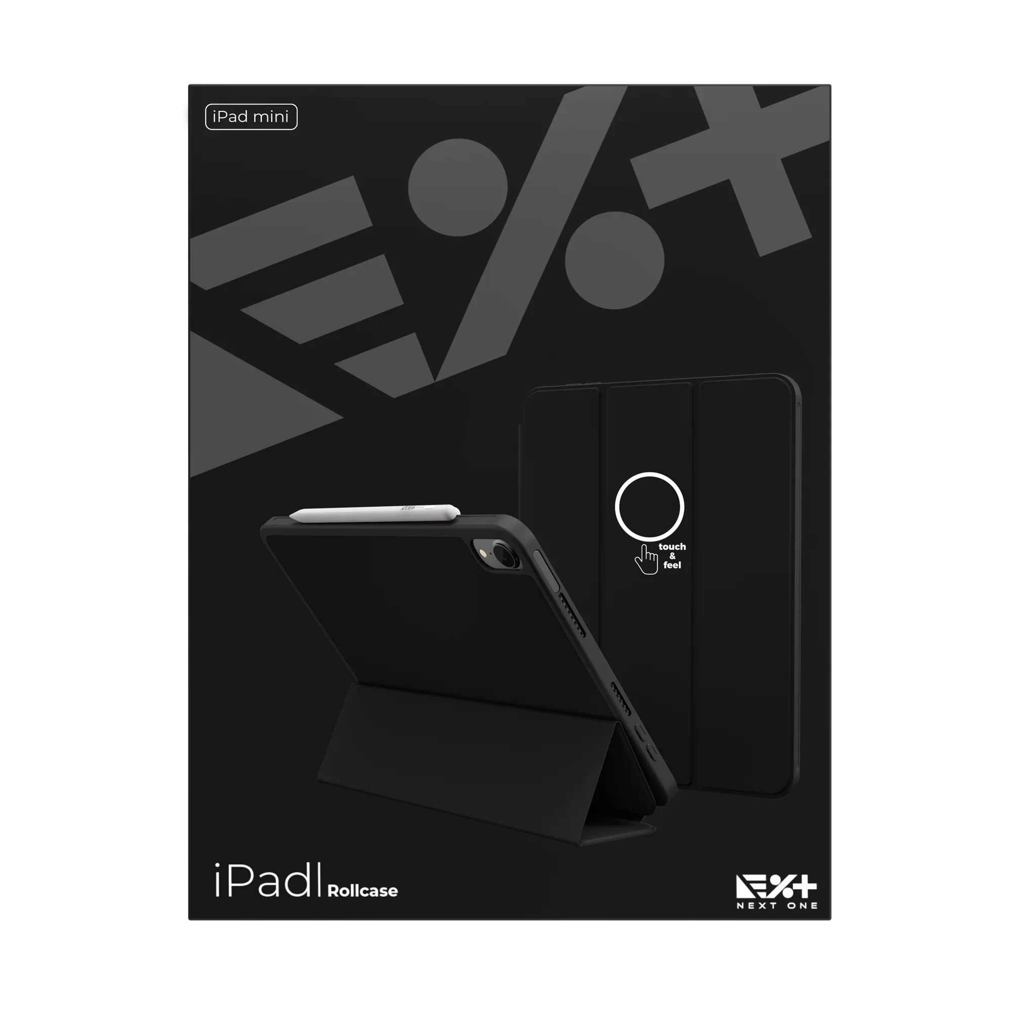Husa de protectie NOA Rollcase pentru iPad Mini 6, Negru - Image 9