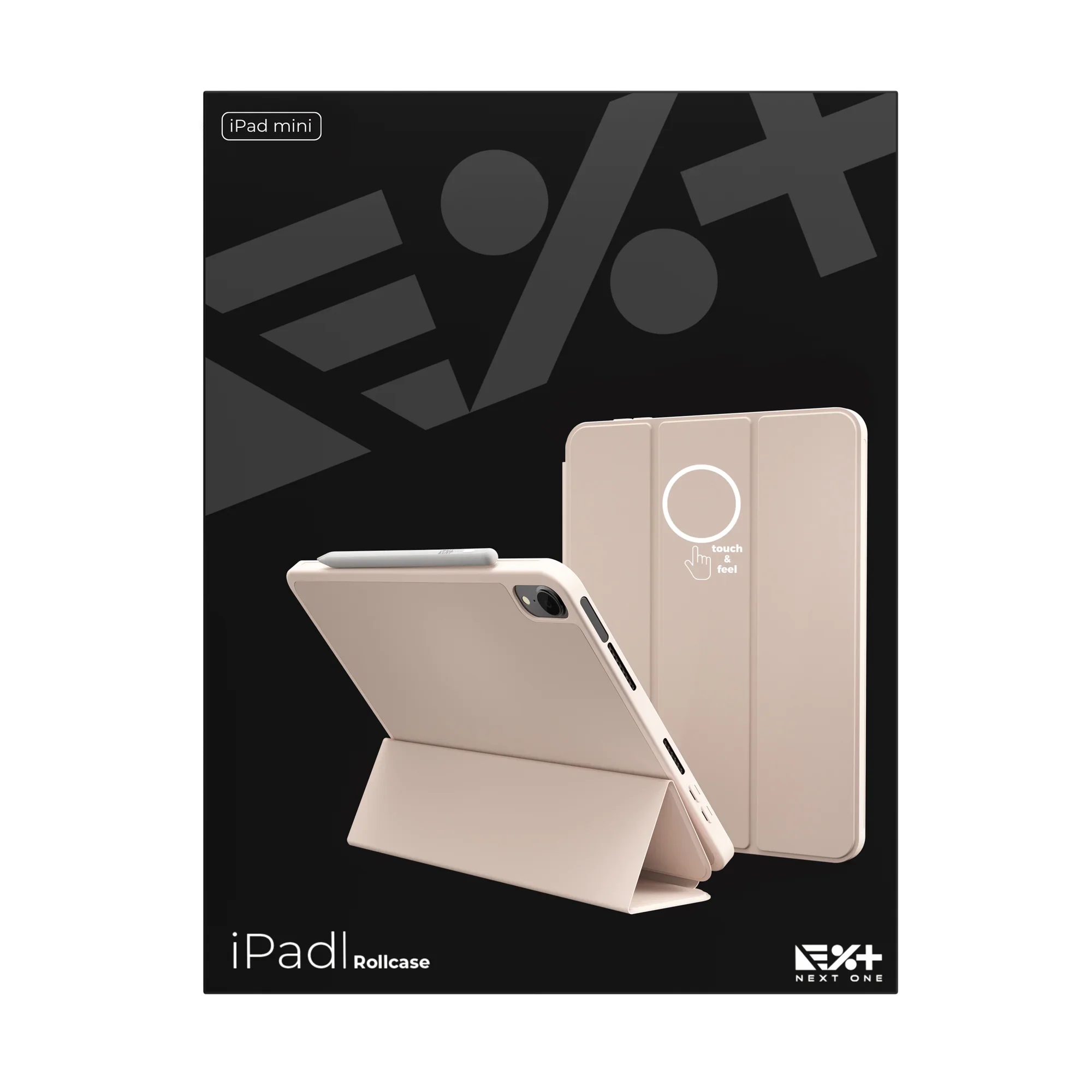 Husa de protectie NOA Rollcase pentru iPad Mini 6, Roz - Image 8