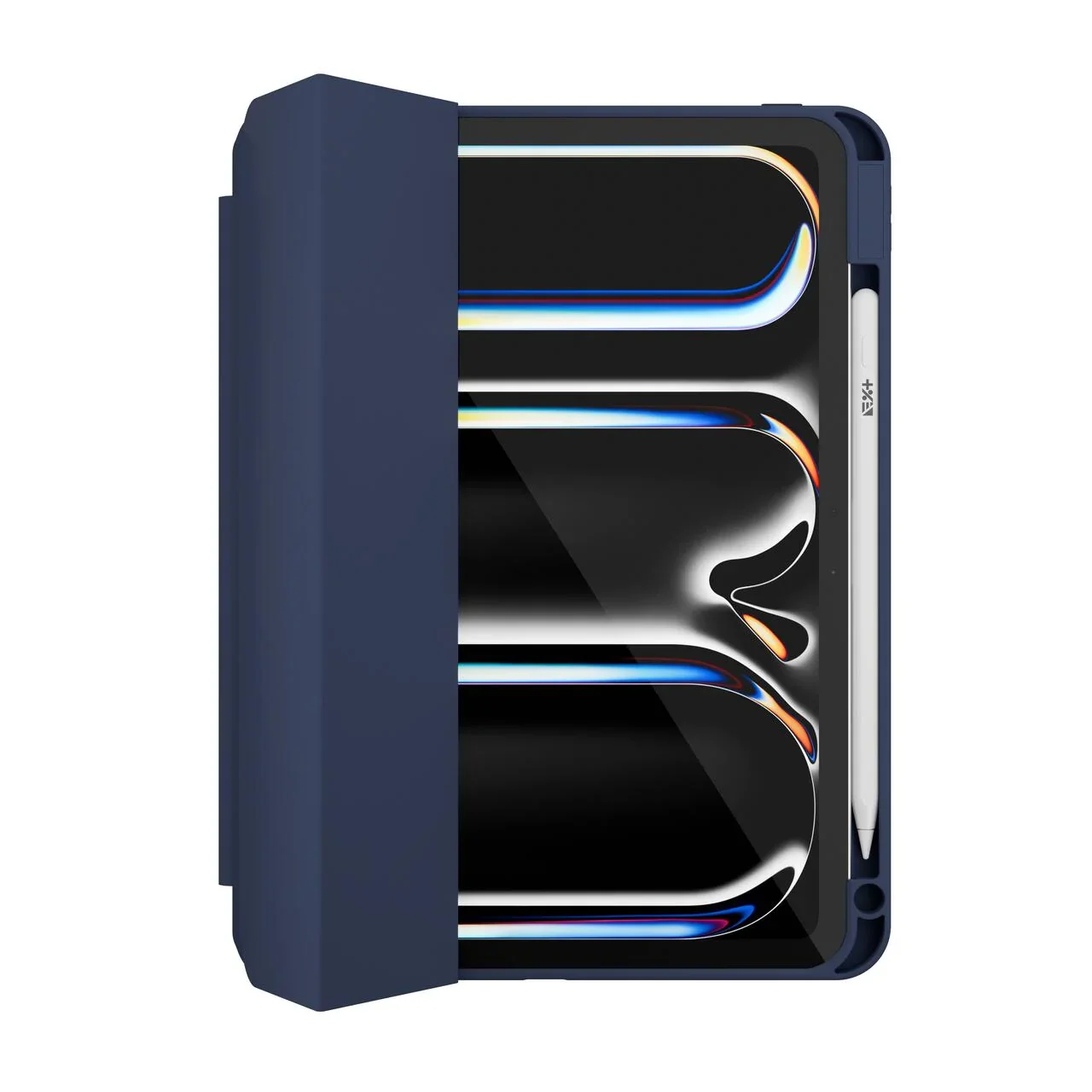Husa de protectie NOA Rollcase pentru iPad Pro 11" M4, cu suport pentru stilou, Albastru - Image 3