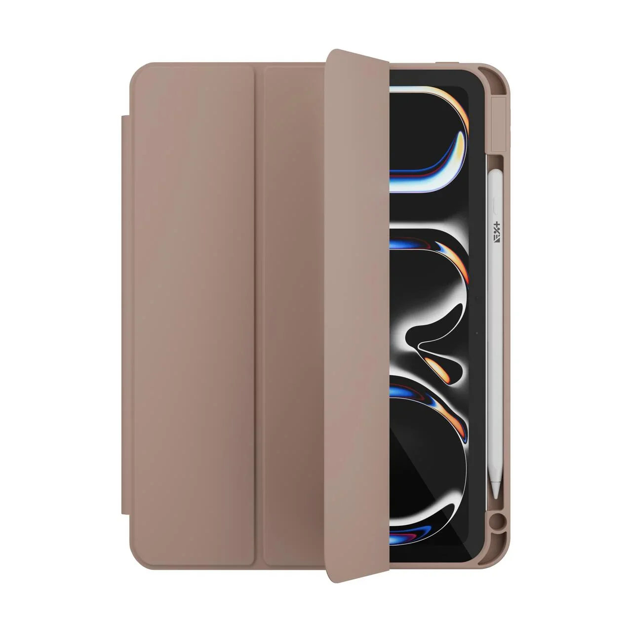 Husa de protectie NOA Rollcase pentru iPad Pro 11" M4, cu suport pentru stilou, Roz - Image 2