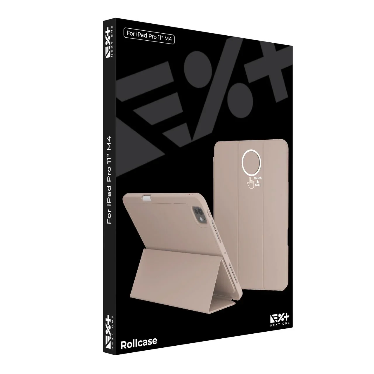 Husa de protectie NOA Rollcase pentru iPad Pro 11" M4, cu suport pentru stilou, Roz - Image 8