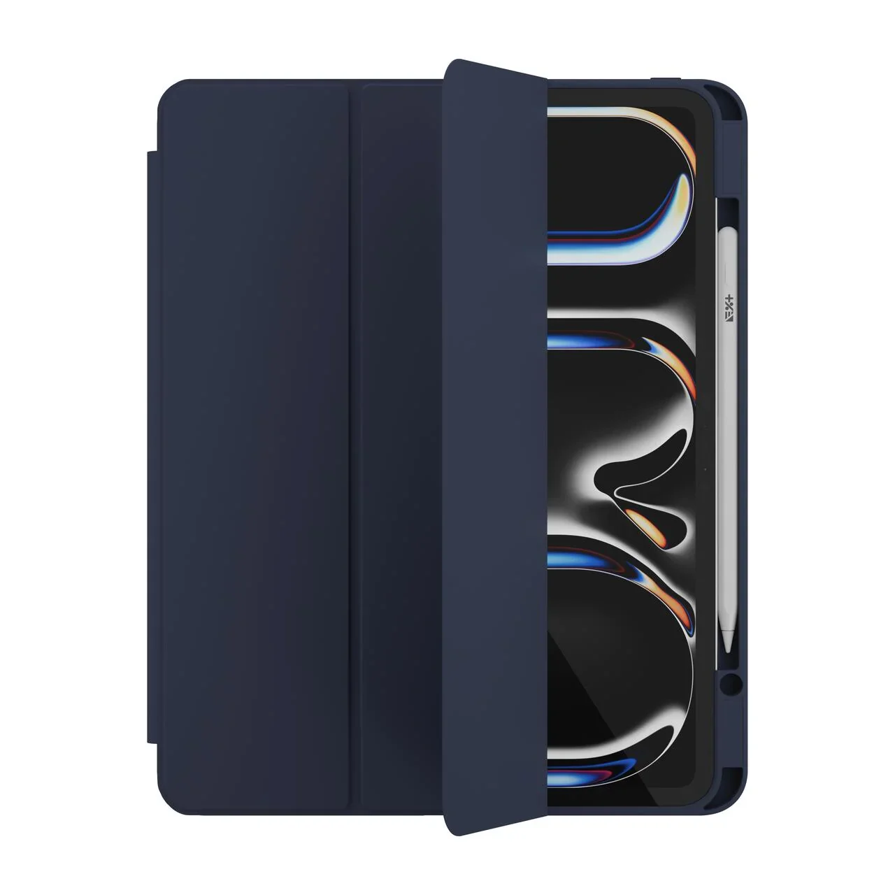 Husa de protectie NOA Rollcase pentru iPad Pro 13" M4, cu suport pentru stilou, Albastru - Image 2