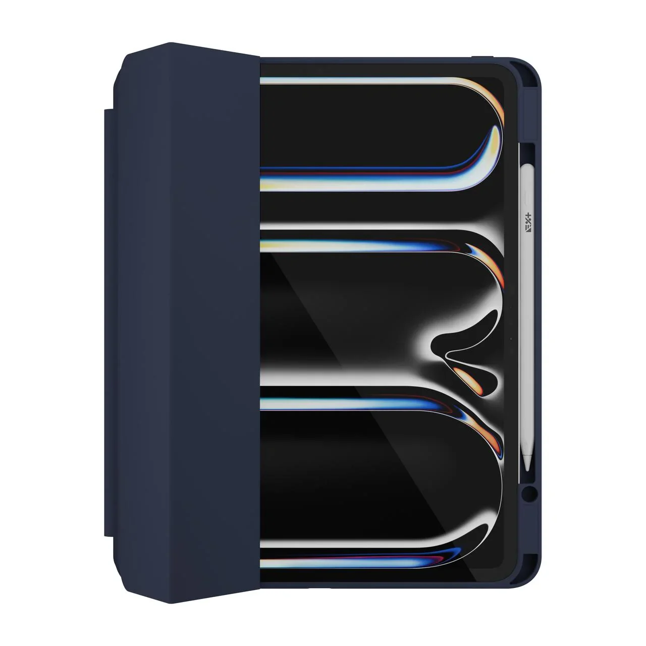 Husa de protectie NOA Rollcase pentru iPad Pro 13" M4, cu suport pentru stilou, Albastru - Image 3