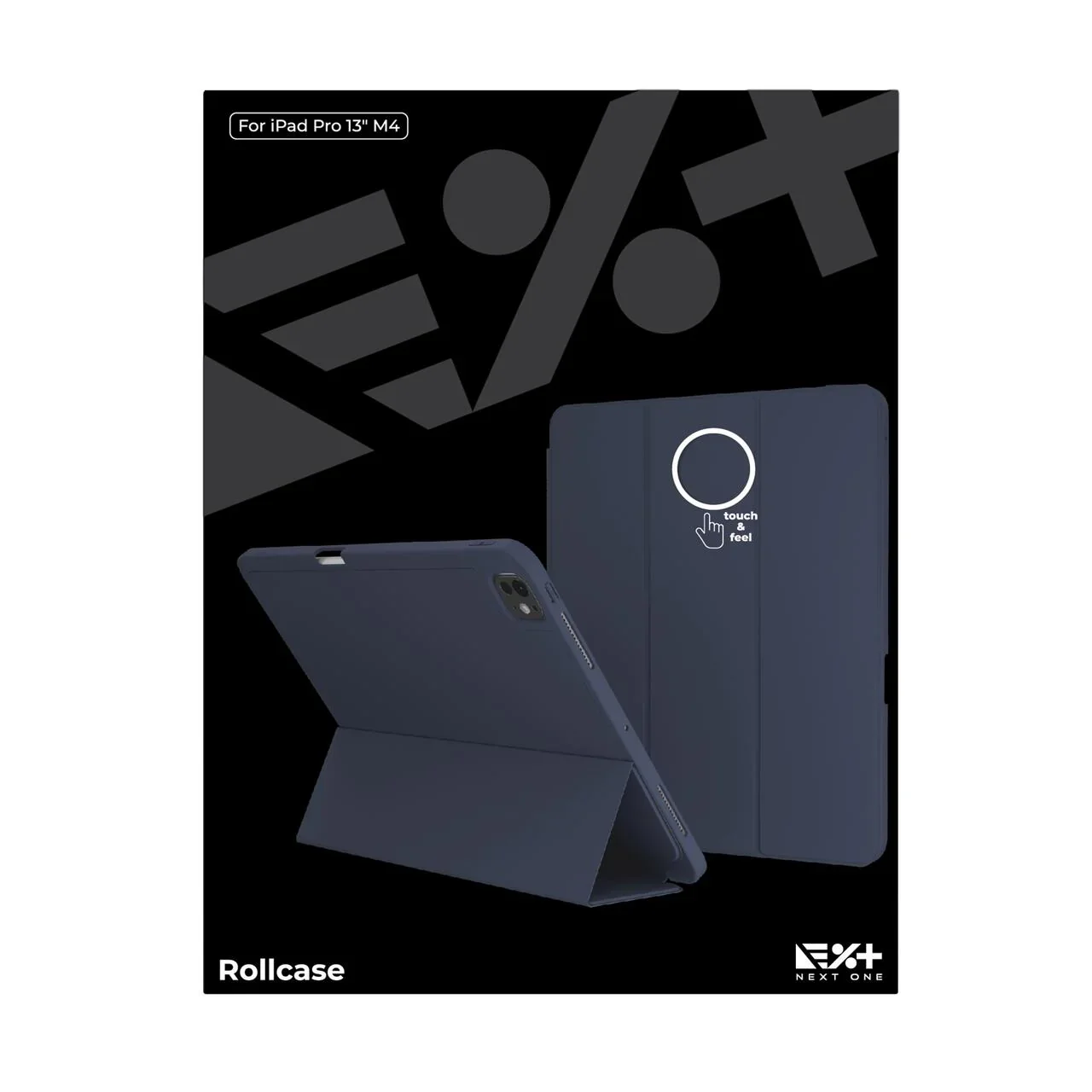Husa de protectie NOA Rollcase pentru iPad Pro 13" M4, cu suport pentru stilou, Albastru - Image 9