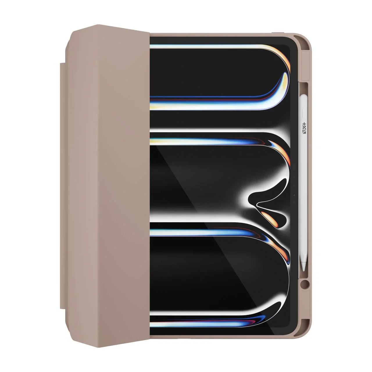 Husa de protectie NOA Rollcase pentru iPad Pro 13" M4, cu suport pentru stilou, Roz - Image 3