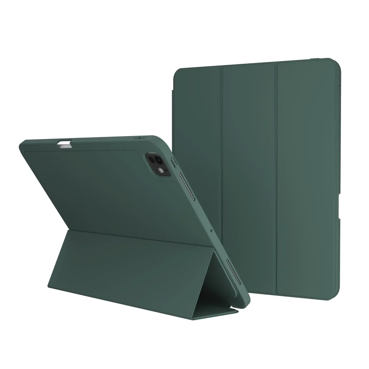 Husa de protectie NOA Rollcase pentru iPad Pro 13" M4, cu suport pentru stilou, Verde - Image 7