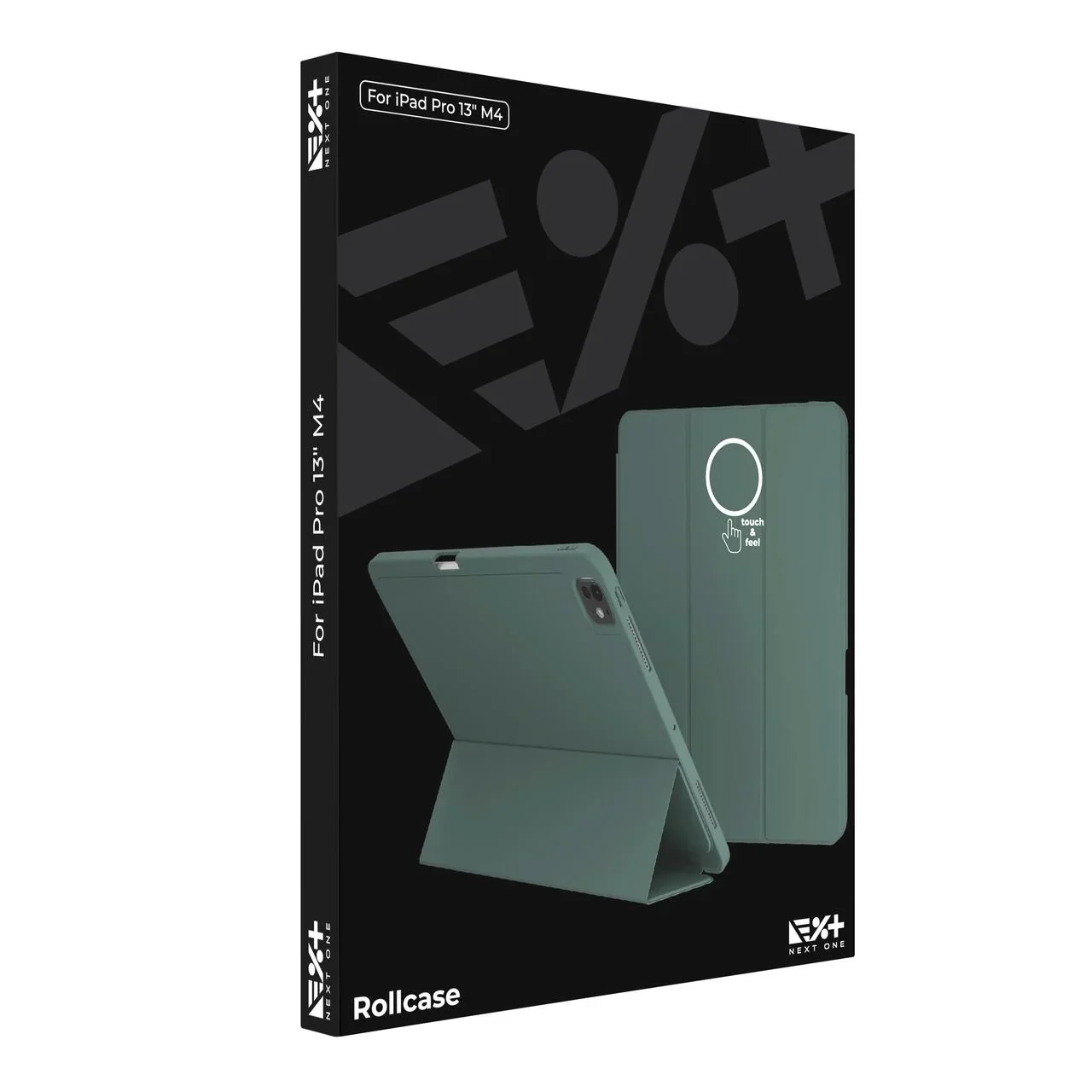 Husa de protectie NOA Rollcase pentru iPad Pro 13" M4, cu suport pentru stilou, Verde - Image 8