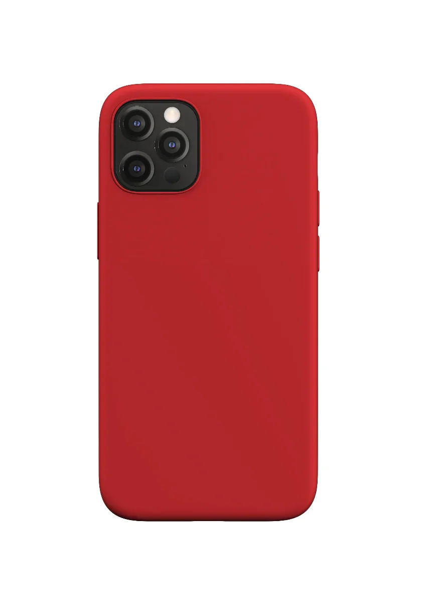 Husa de protectie NOA Silicon Case MagSafe pentru iPhone 12 Pro Max, Rosu