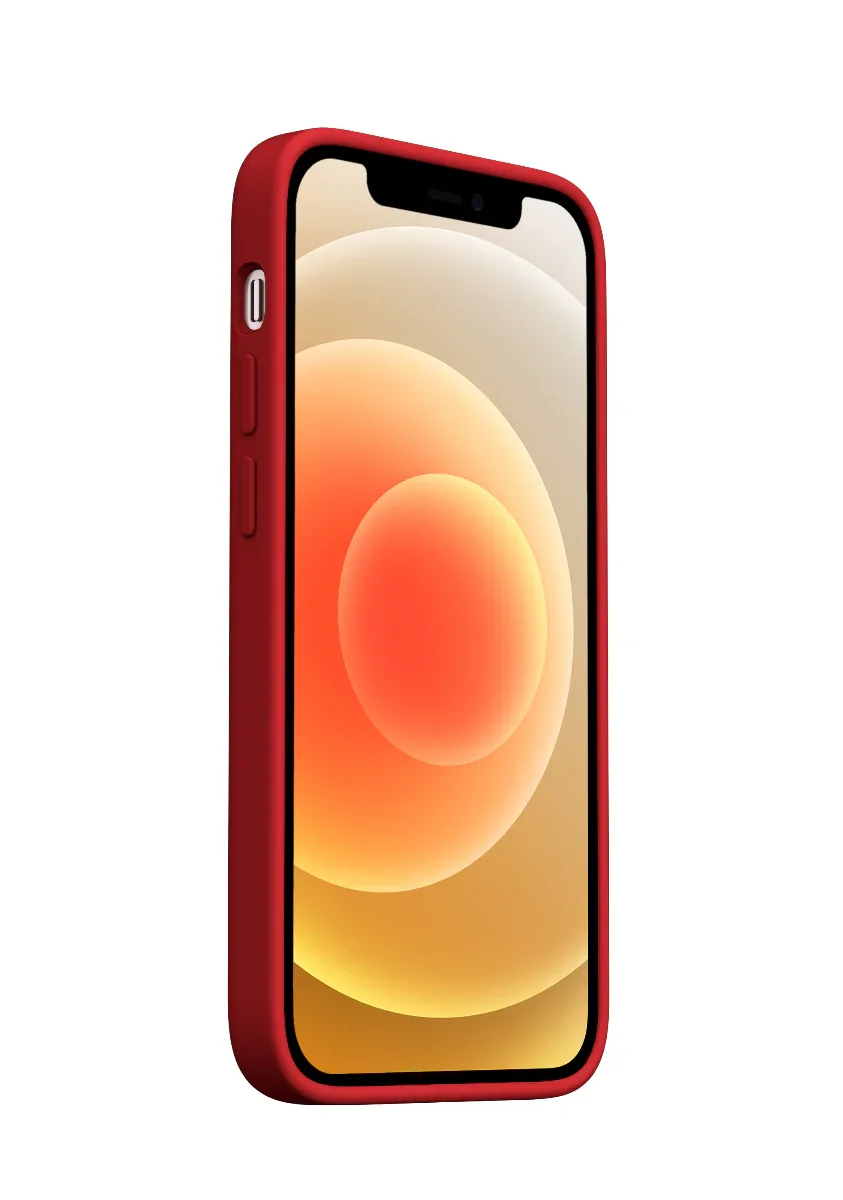 Husa de protectie NOA Silicon Case MagSafe pentru iPhone 12 Pro Max, Rosu - Image 2