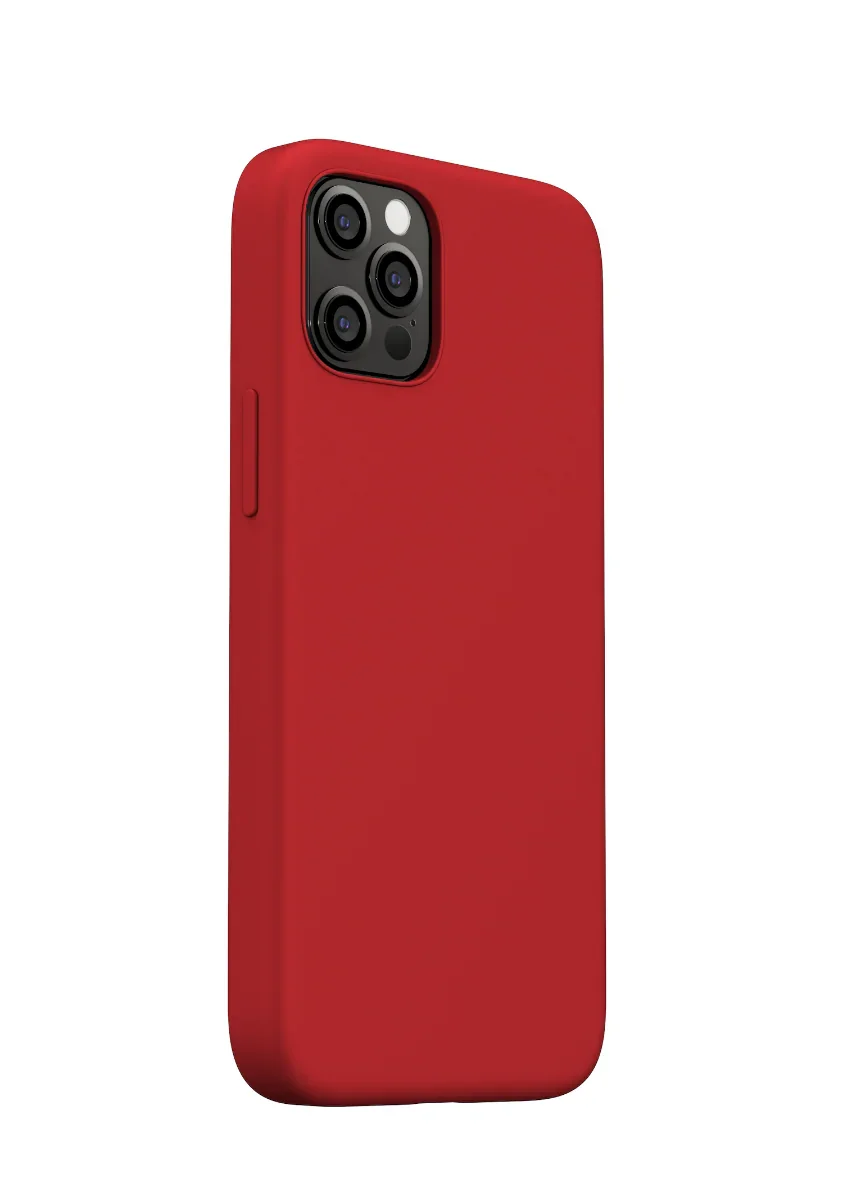 Husa de protectie NOA Silicon Case MagSafe pentru iPhone 12 Pro Max, Rosu - Image 3