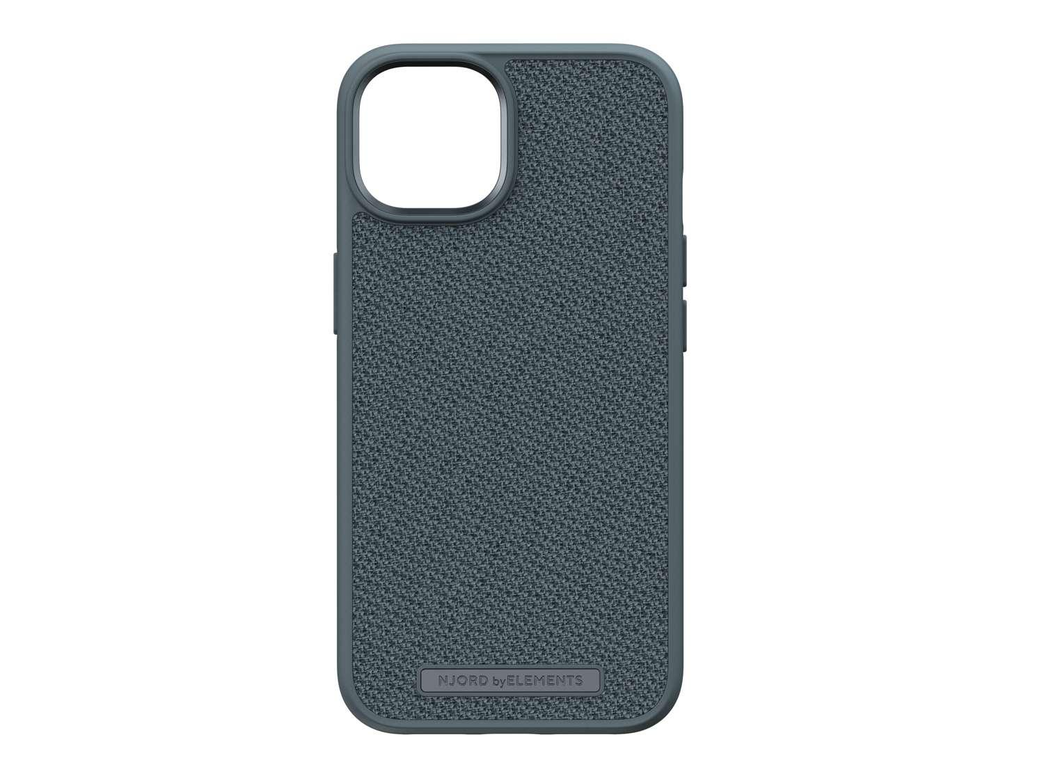 Husa de protectie Njord Fabric Tonal pentru iPhone 14 Plus, Dark Grey