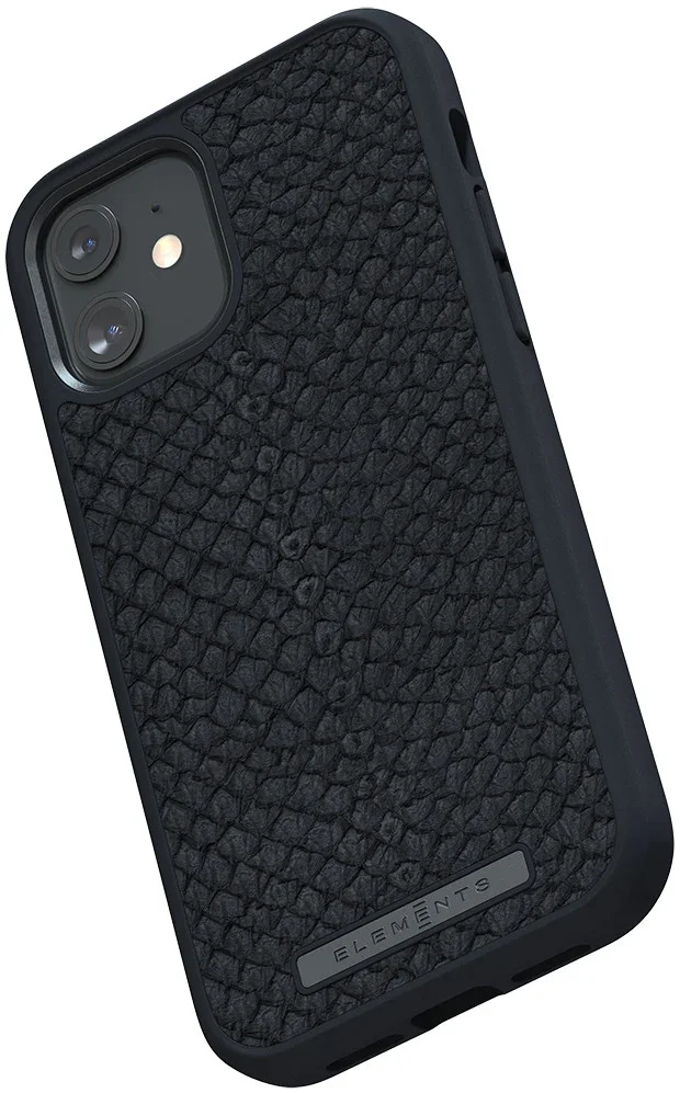 Husa de protectie Njord pentru iPhone 12 / iPhone 12 Pro, Piele, Negru - Image 6