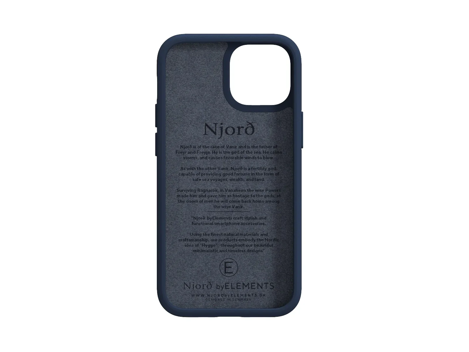 Husa de protectie Njord Vatn pentru iPhone 13 Mini, Blue - Image 4