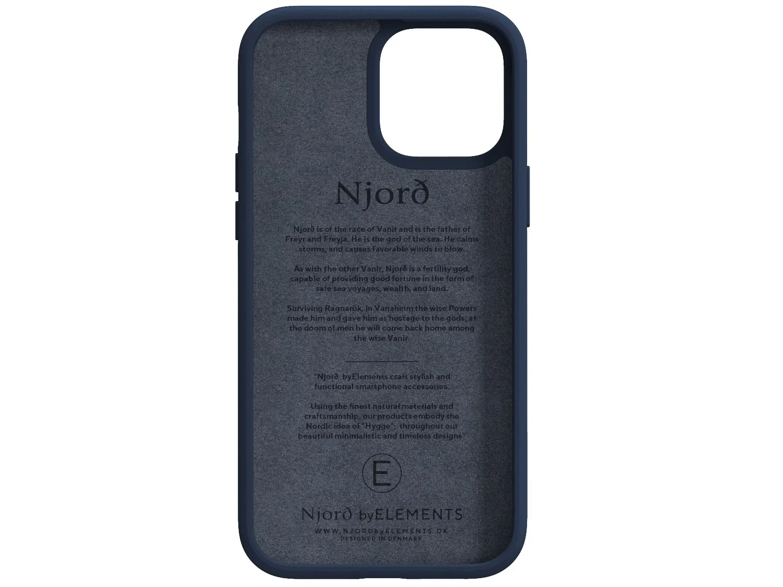Husa de protectie Njord Vatn pentru iPhone 13 Pro Max, Blue - Image 4