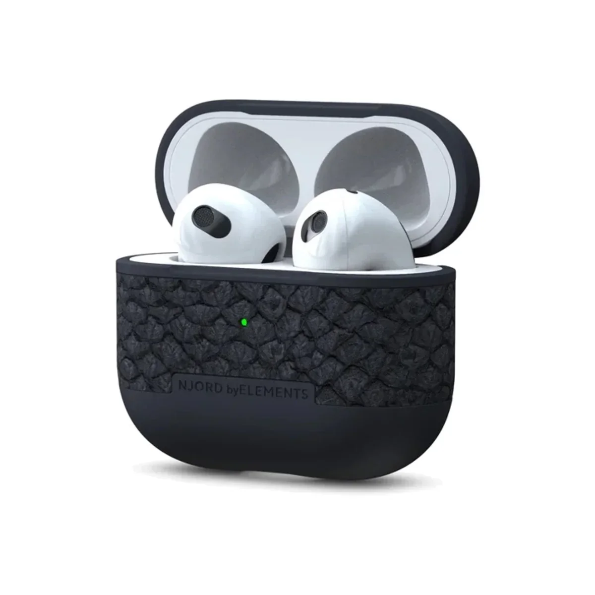 Husa de protectie Njord Vindur pentru AirPods (gen.3), Gri