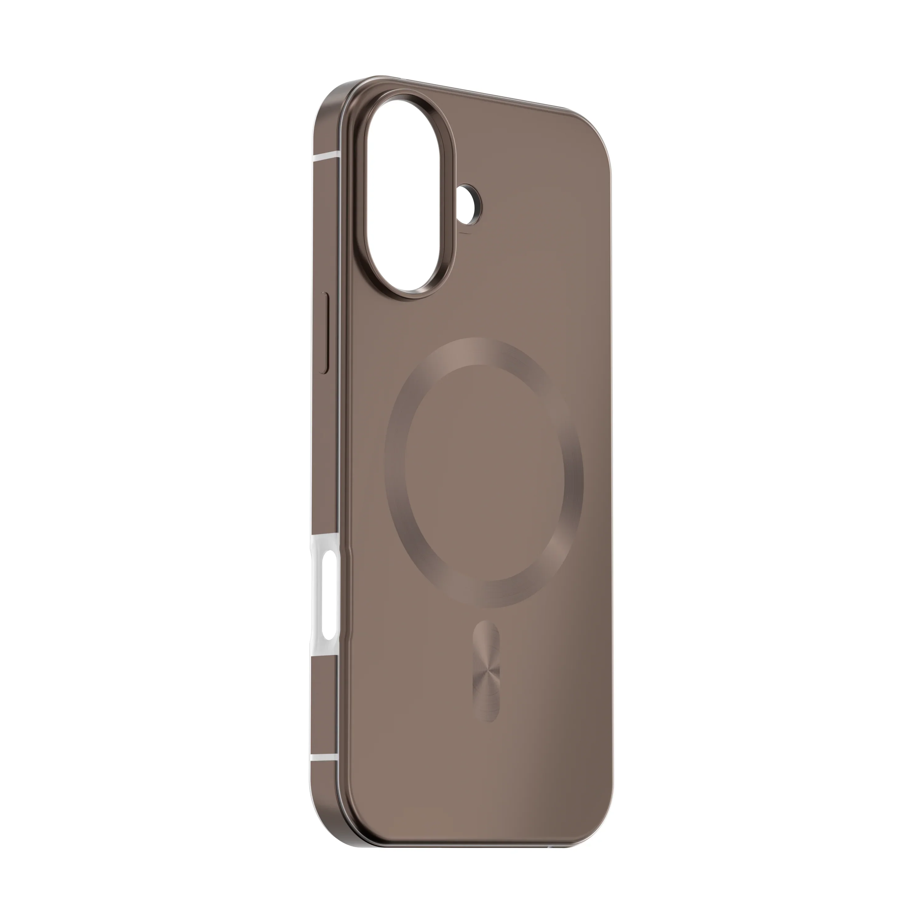 Husa de protectie NOA Hibrid pentru iPhone 17, MagSafe, Roz Cupru - Image 5