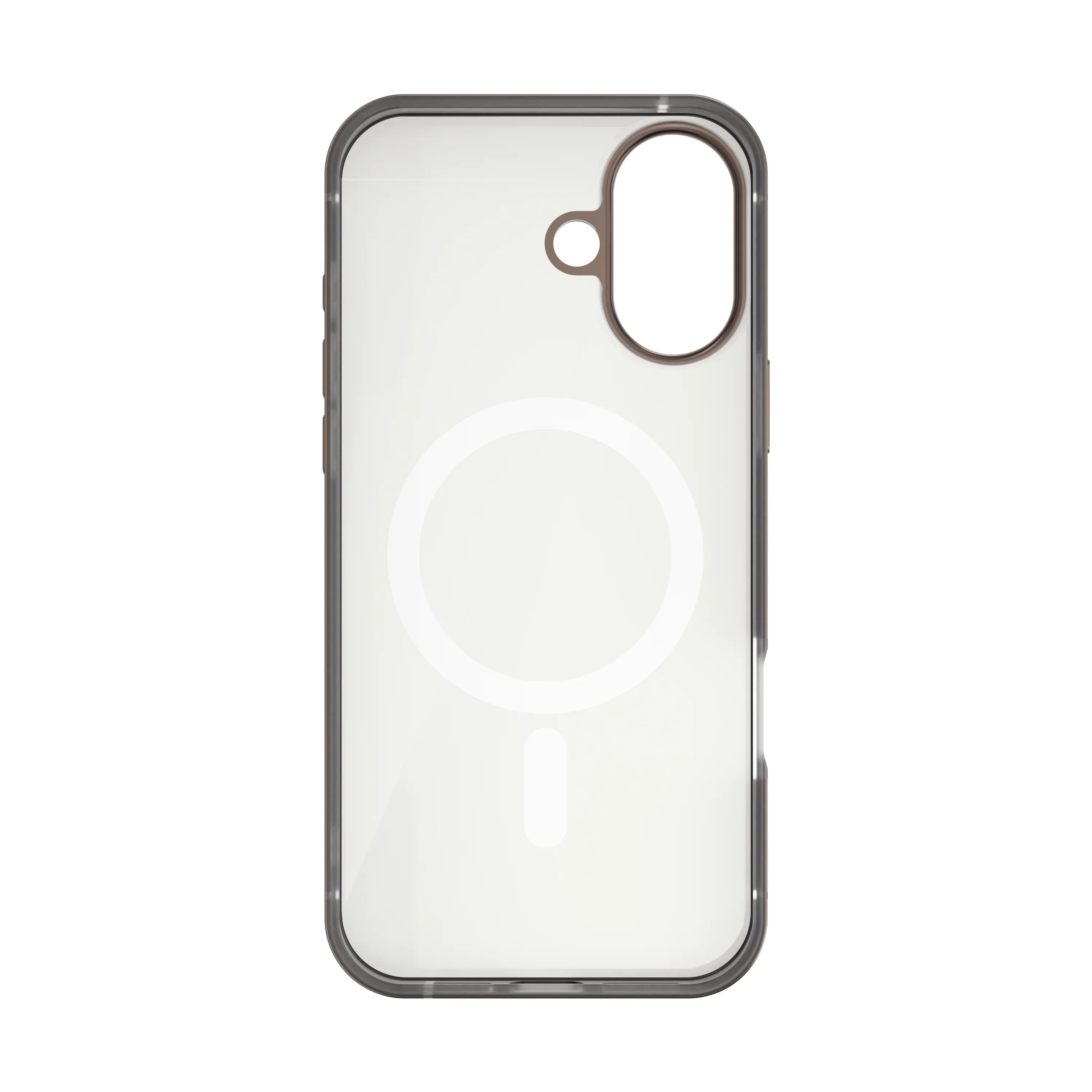 Husa de protectie NOA Hibrid pentru iPhone 17, MagSafe, Roz Cupru - Image 6