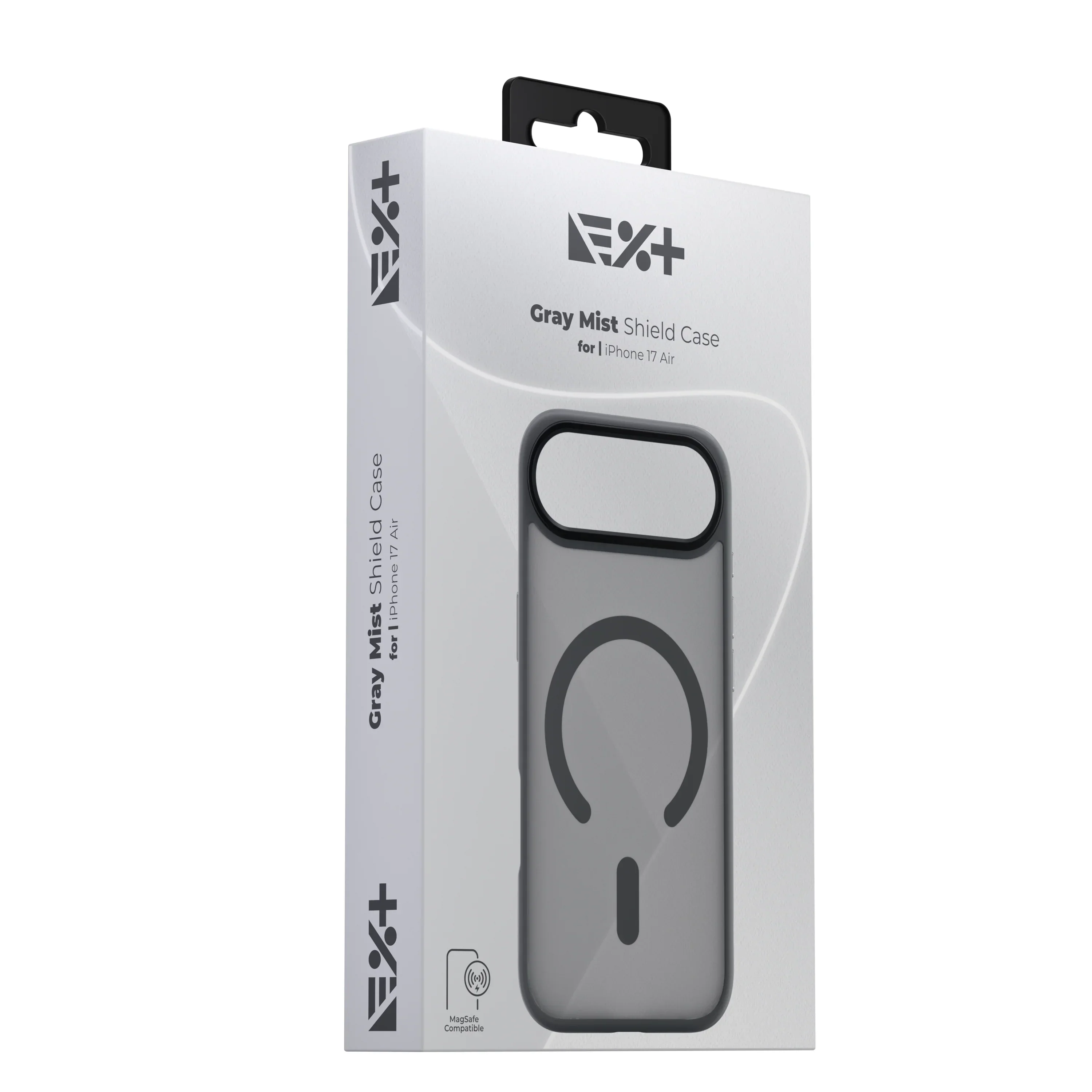 Husa de protectie NOA Mist Shield cu MagSafe pentru iPhone Air, Gri - Image 3