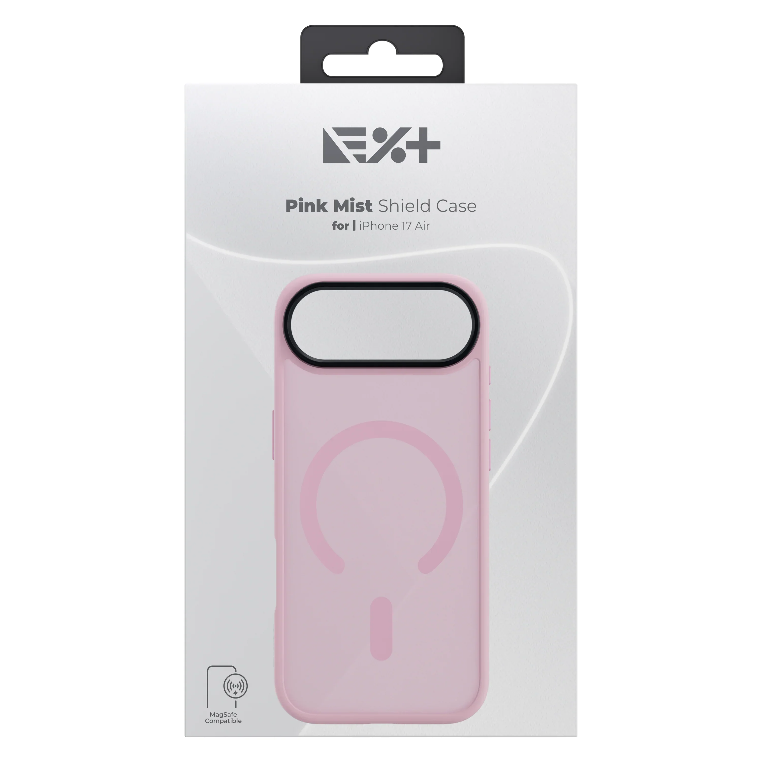 Husa de protectie NOA Mist Shield cu MagSafe pentru iPhone Air, Roz - Image 2