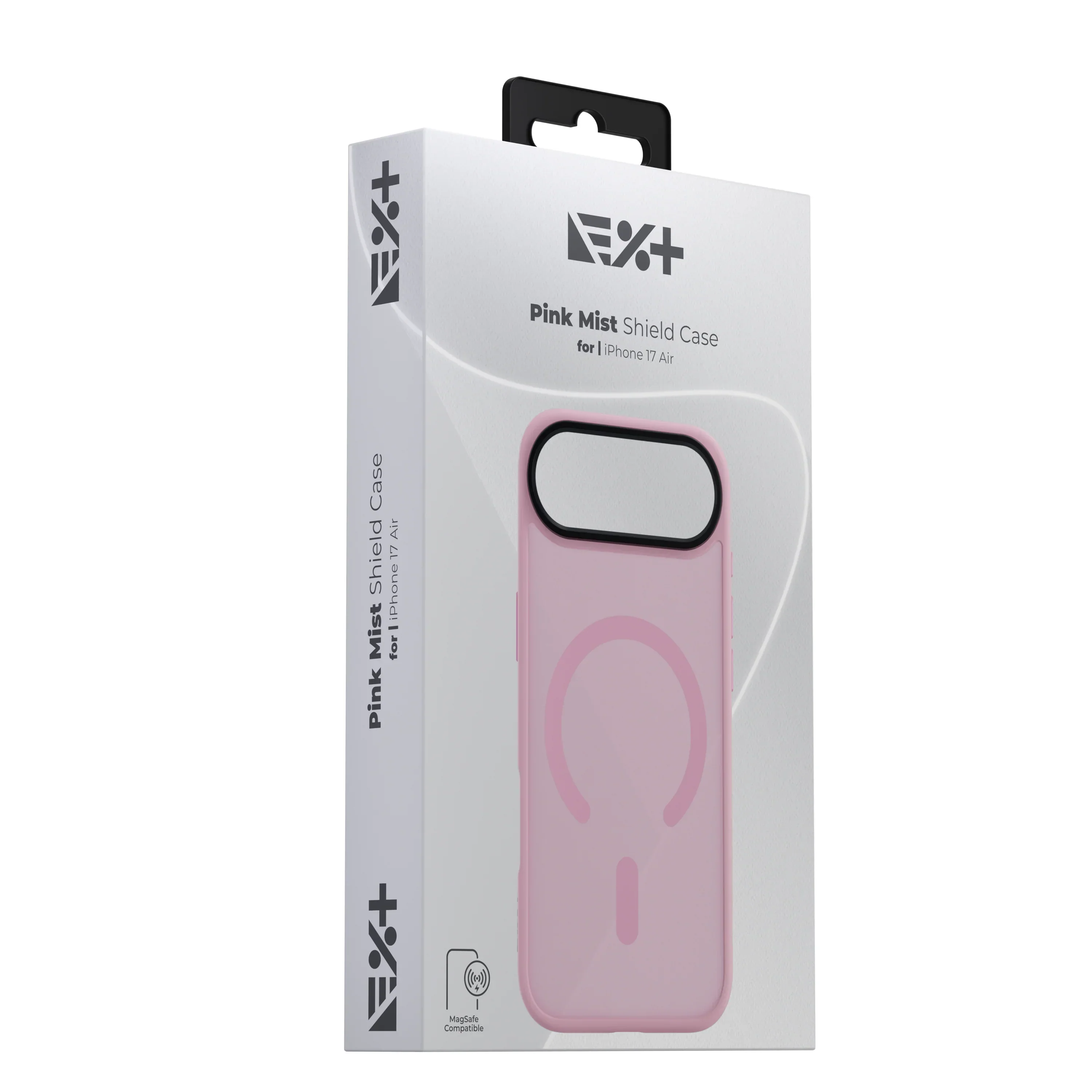 Husa de protectie NOA Mist Shield cu MagSafe pentru iPhone Air, Roz - Image 3
