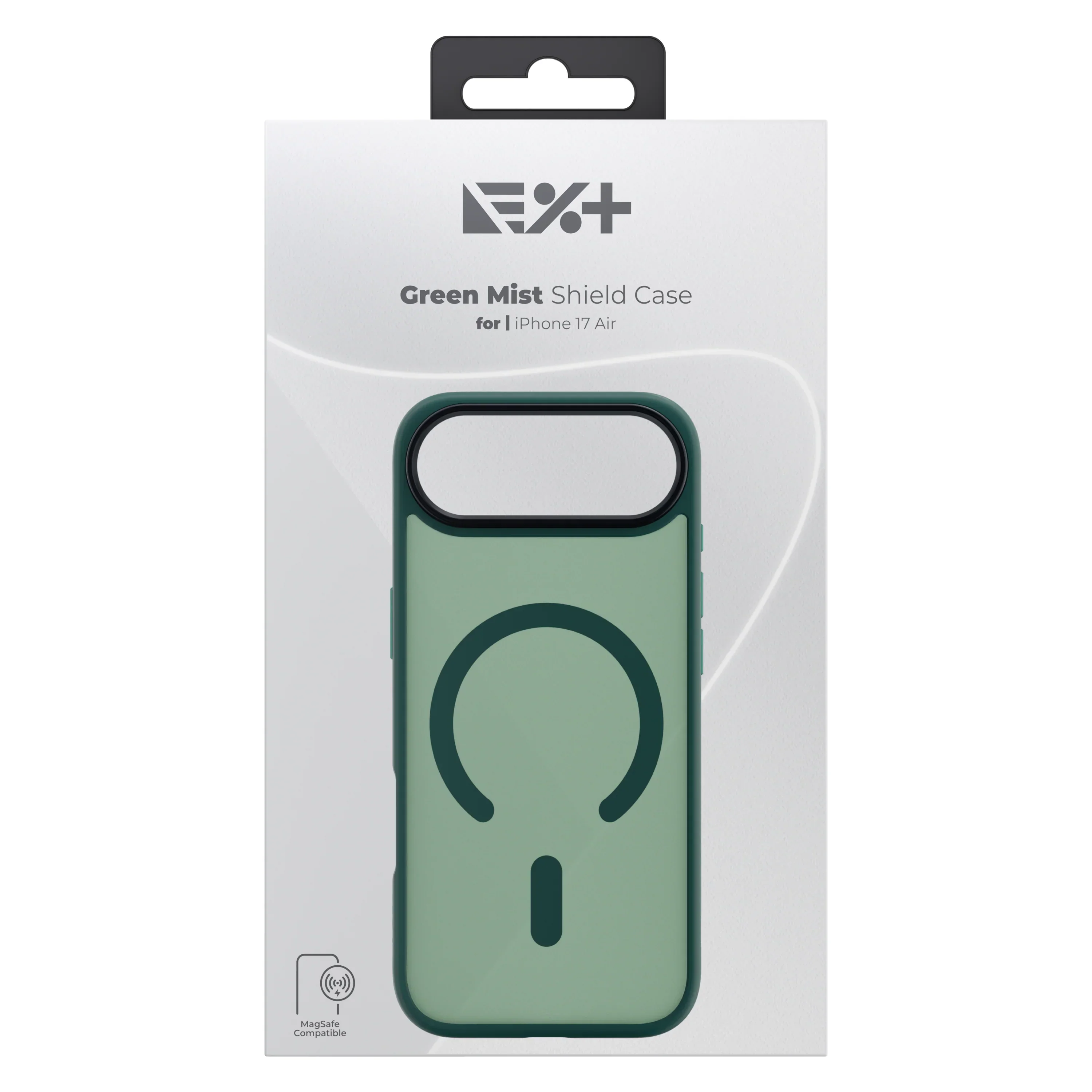 Husa de protectie NOA Mist Shield cu MagSafe pentru iPhone Air, Verde - Image 2