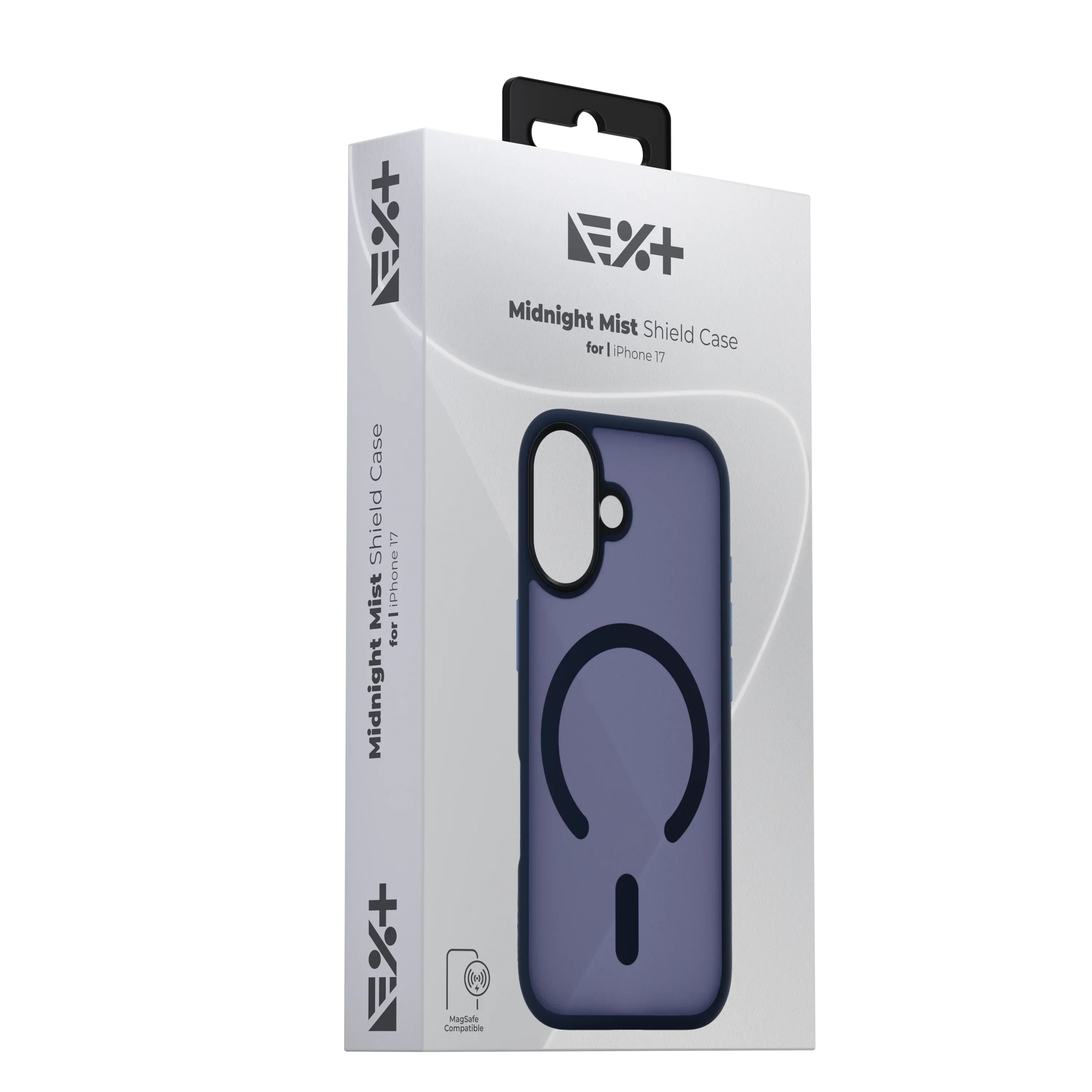 Husa de protectie NOA Mist Shield cu MagSafe pentru iPhone 17, Albastru - Image 3