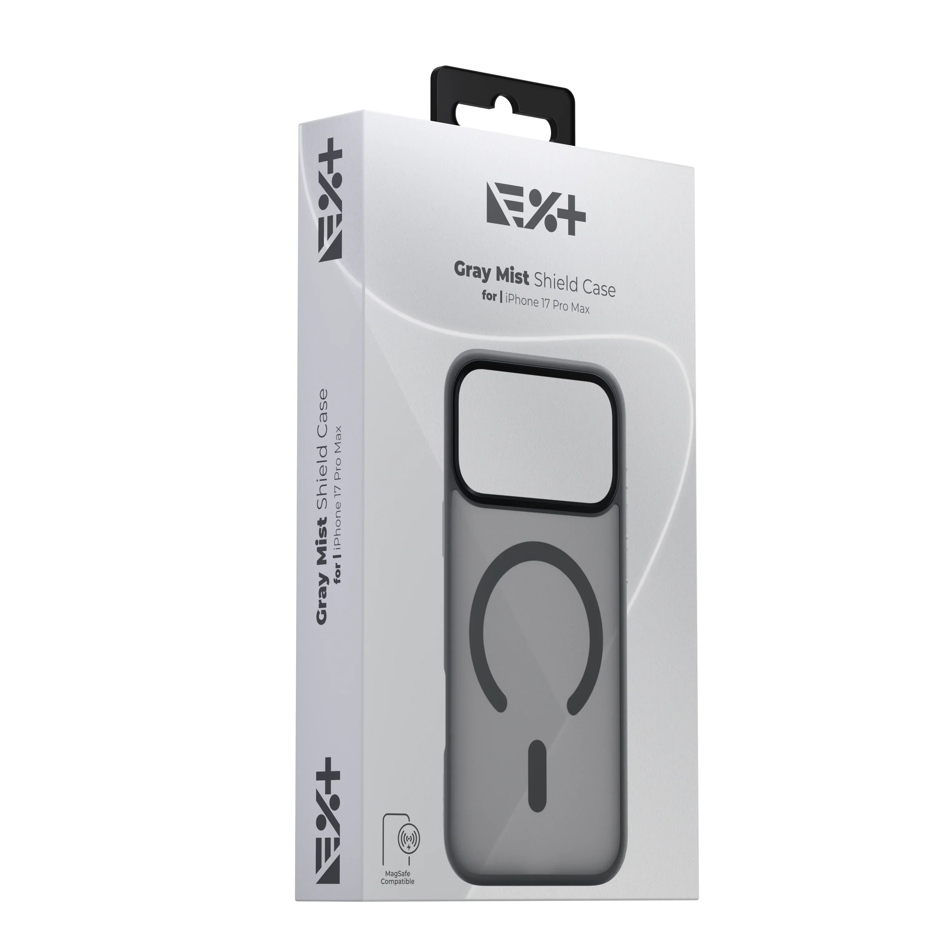 Husa de protectie NOA Mist Shield cu MagSafe pentru iPhone 17 Pro Max, Gri - Image 5