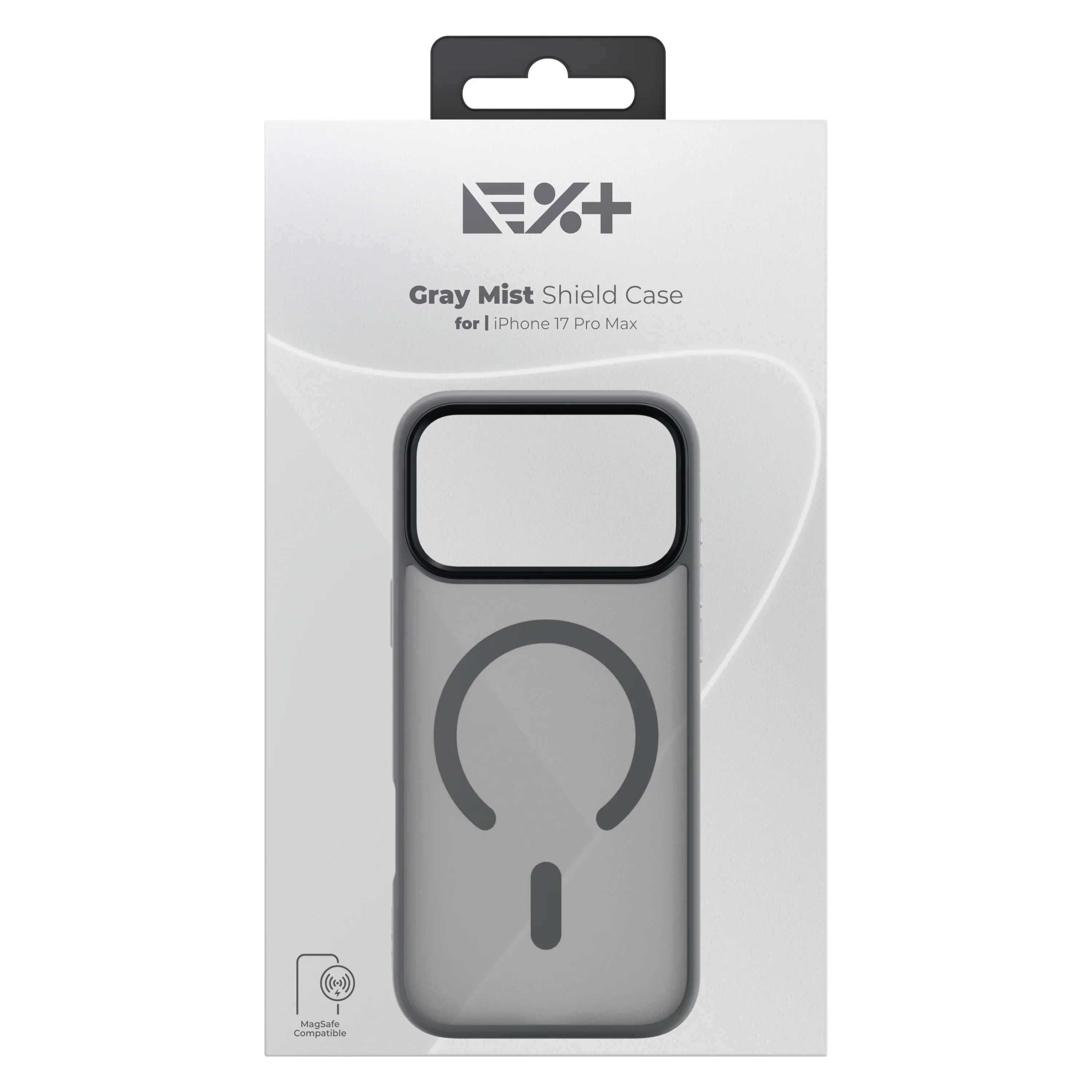 Husa de protectie NOA Mist Shield cu MagSafe pentru iPhone 17 Pro Max, Gri - Image 6