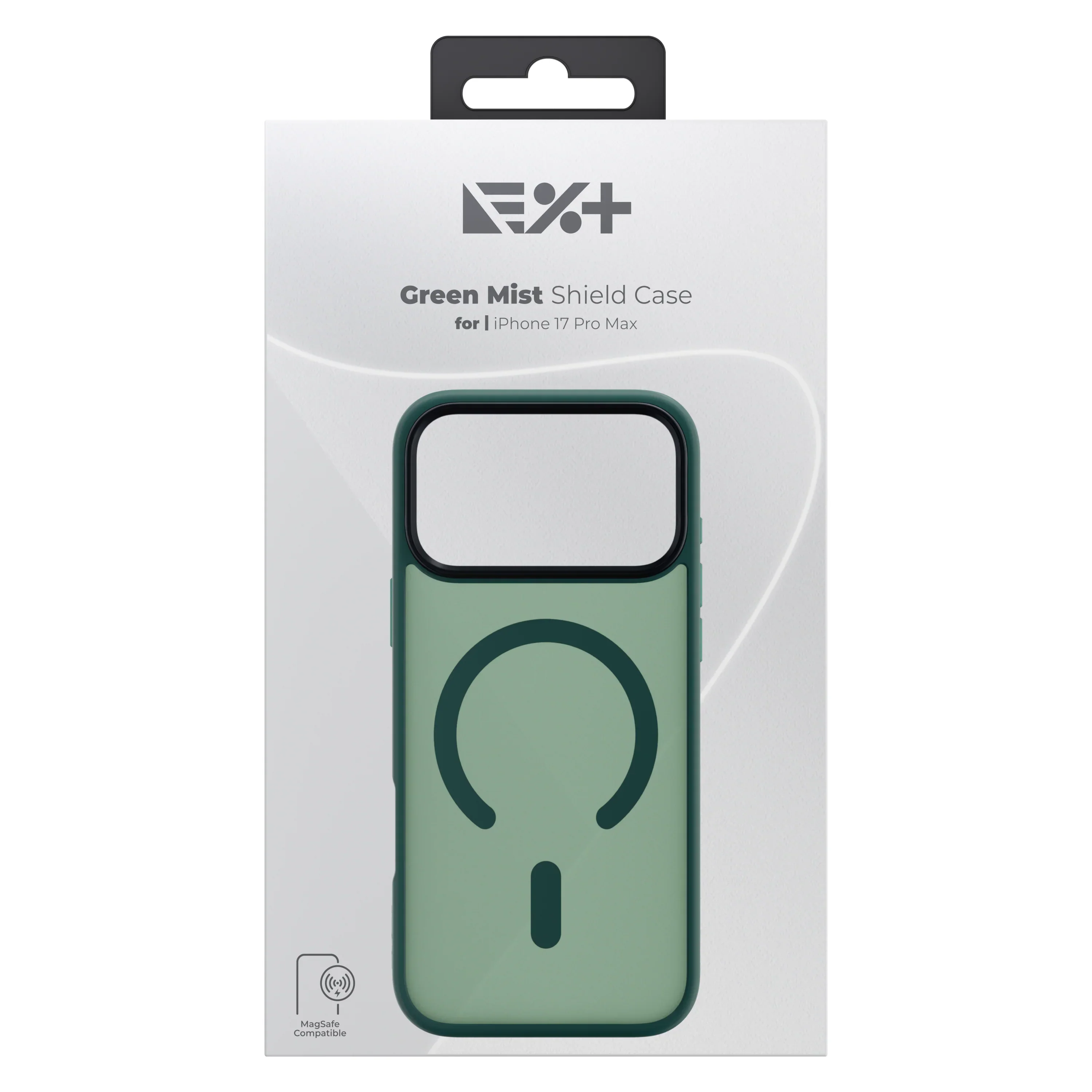 Husa de protectie NOA Mist Shield cu MagSafe pentru iPhone 17 Pro Max, Verde - Image 5