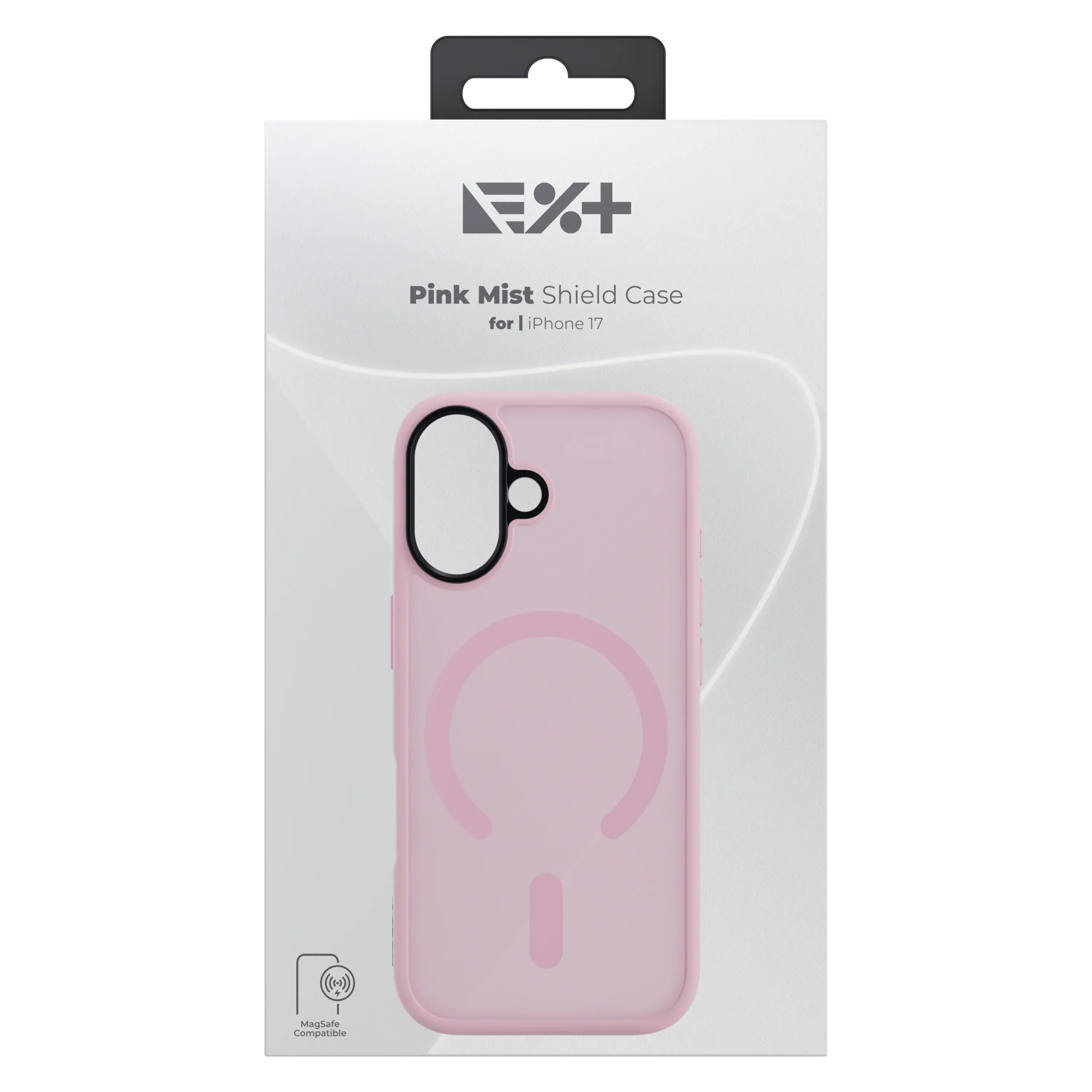 Husa de protectie NOA Mist Shield cu MagSafe pentru iPhone 17, Roz - Image 2