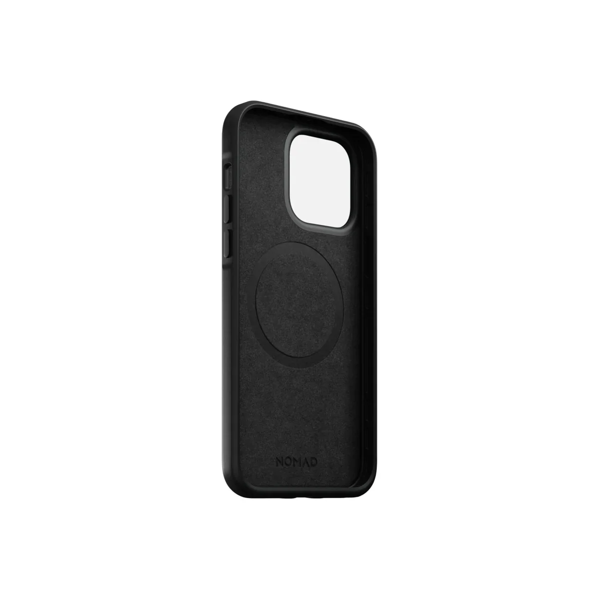 Husa de protectie Nomad Modern cu MagSafe pentru iPhone 14, Piele, Negru - Image 5