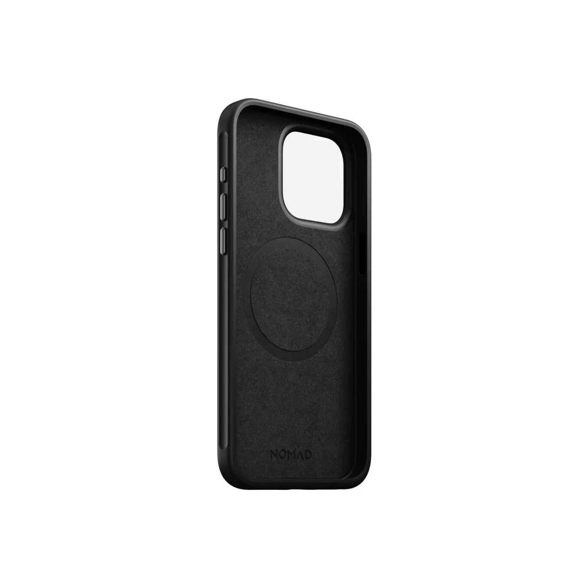 Husa de protectie Nomad Modern pentru iPhone 15 Pro Max, Piele, Negru - Image 4