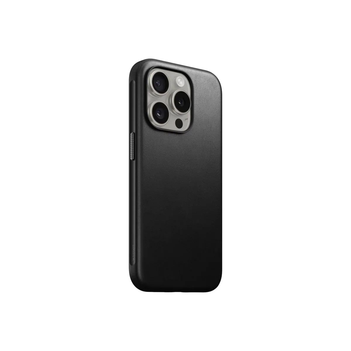 Husa de protectie Nomad Modern pentru iPhone 15 Pro, Piele, Negru - Image 2