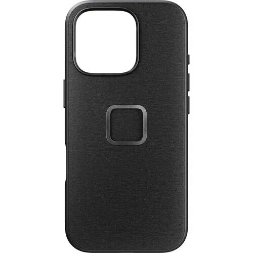 Husa de protectie Peak Design Everyday Case pentru iPhone 16 Pro Max, Gri Antracit