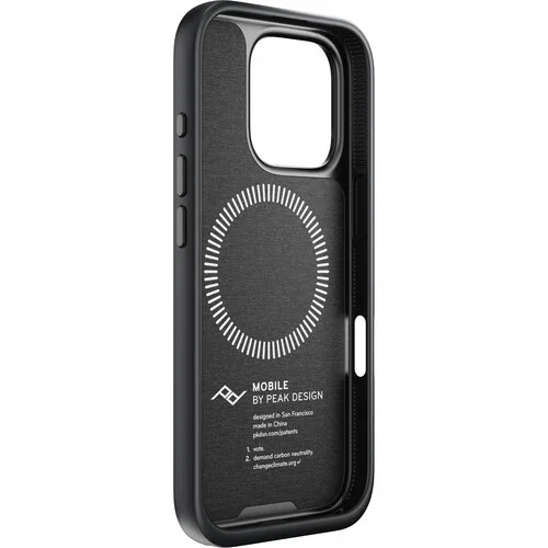 Husa de protectie Peak Design Everyday Case pentru iPhone 16 Pro Max, Gri Antracit - Image 4