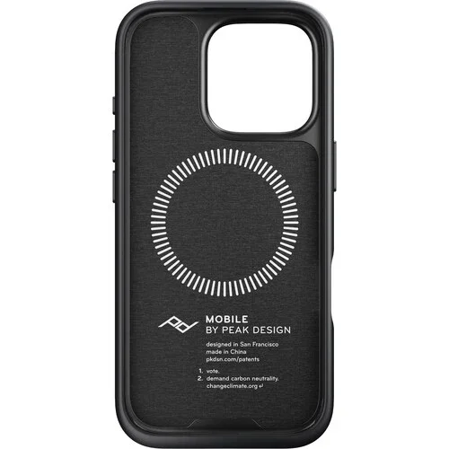 Husa de protectie Peak Design Everyday Case pentru iPhone 16 Pro Max, Gri Antracit - Image 5