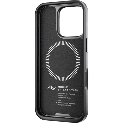 Husa de protectie Peak Design Everyday Case pentru iPhone 16 Pro Max, Gri Antracit - Image 6