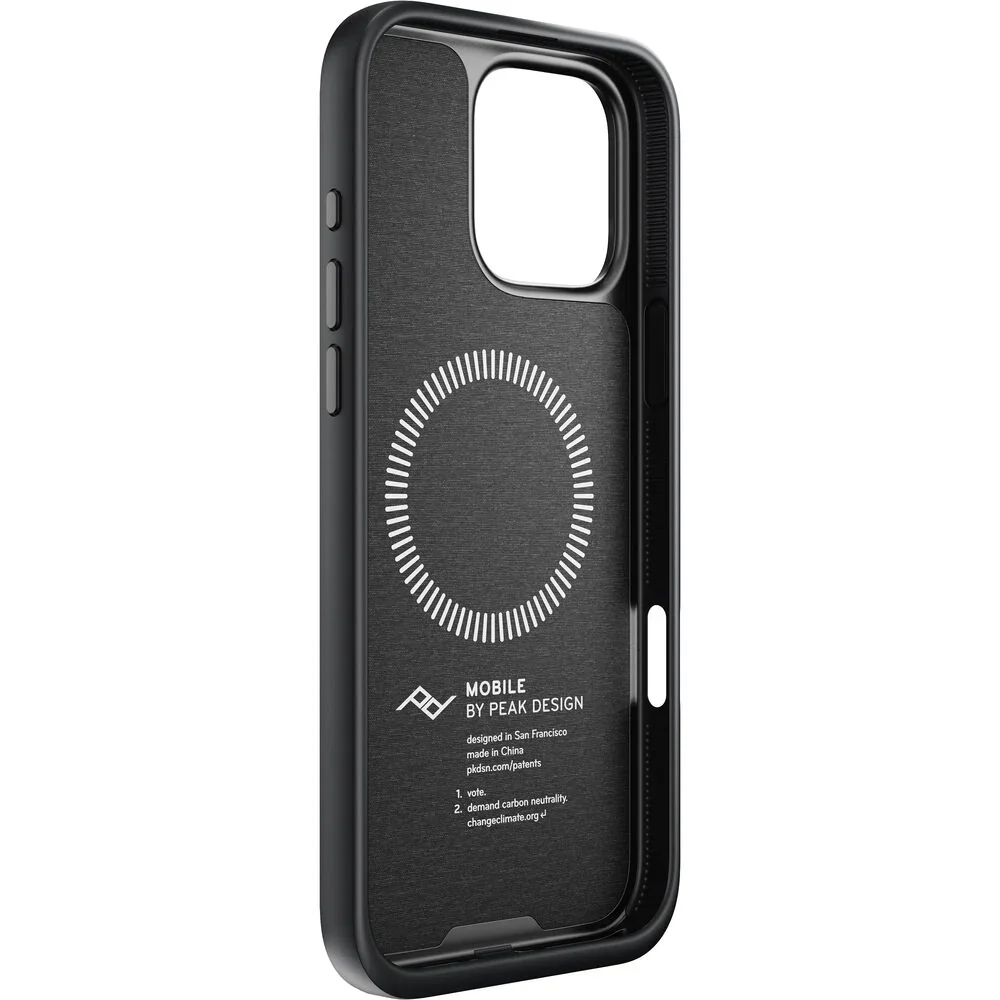 Husa de protectie Peak Design Everyday Loop pentru iPhone 16 Pro Max, Gri Antracit - Image 4