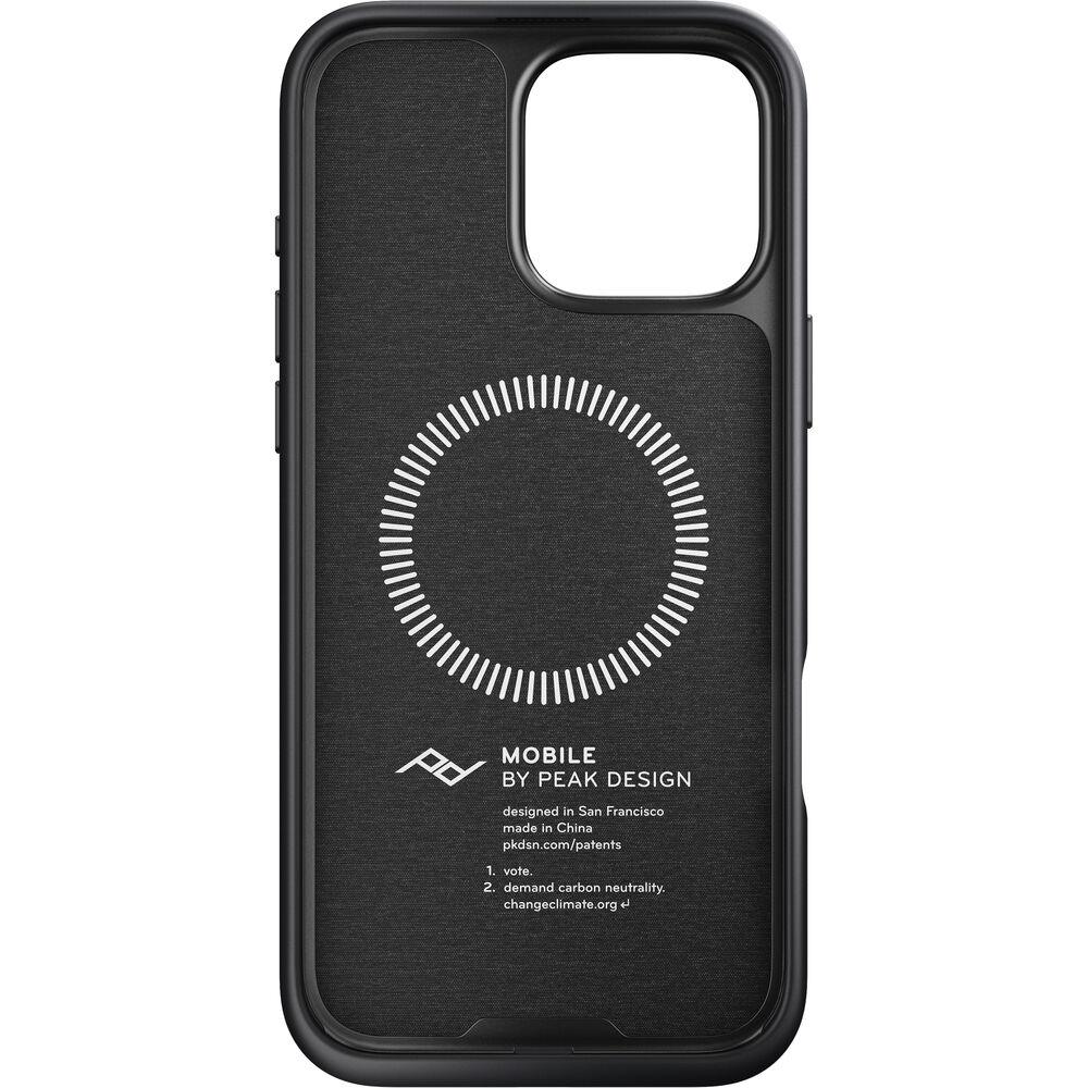 Husa de protectie Peak Design Everyday Loop pentru iPhone 16 Pro Max, Gri Antracit - Image 5